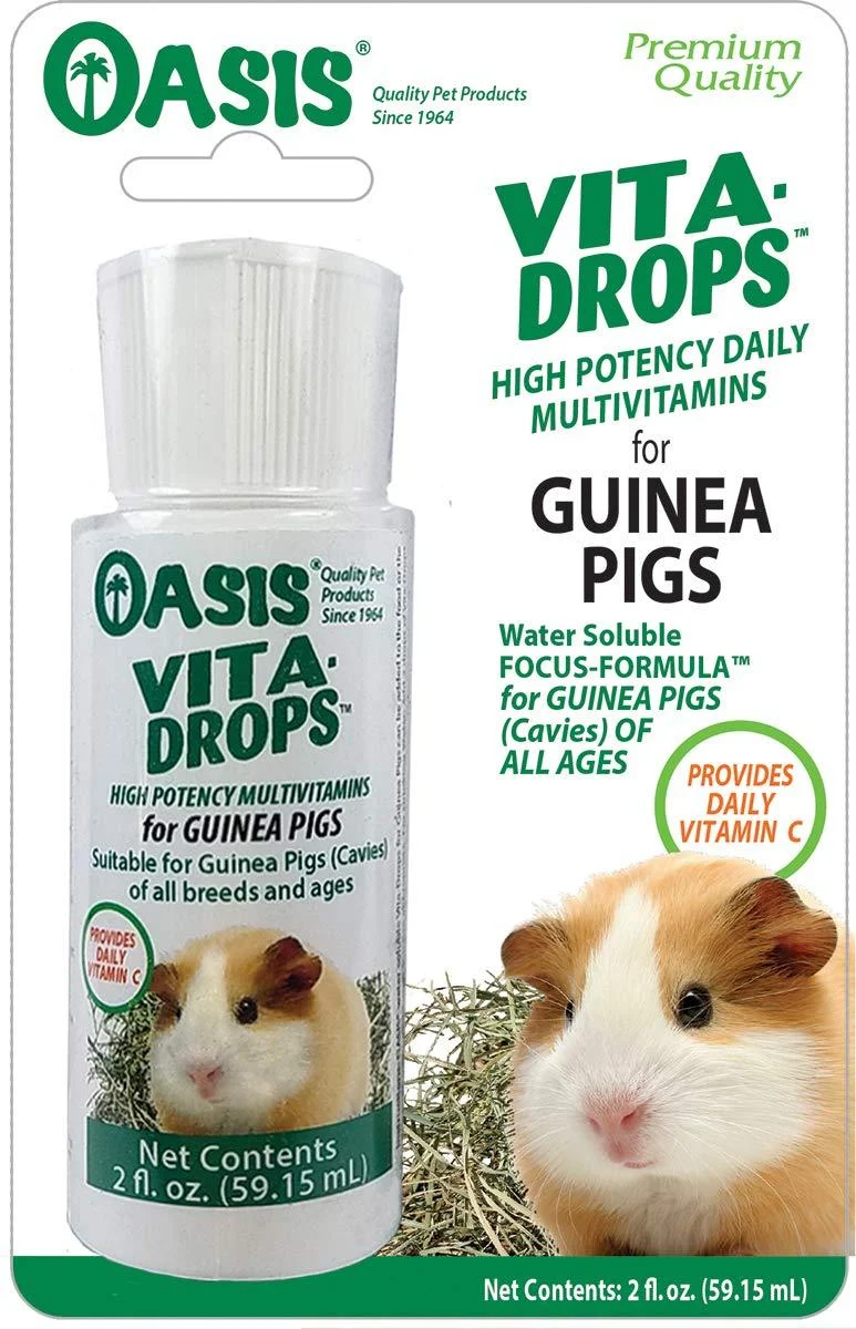Kordon Oasis Vita-Drops Guinea Pig Multi-Vitamins 2 Ounce (Pack of 1)