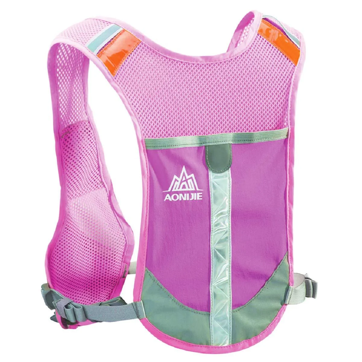 TRIWONDER Running Backpack Lightweight Hydration Pack Trail Running Backpack Hydration Vest for Running Marathon Sport Rose Red - Vest Only