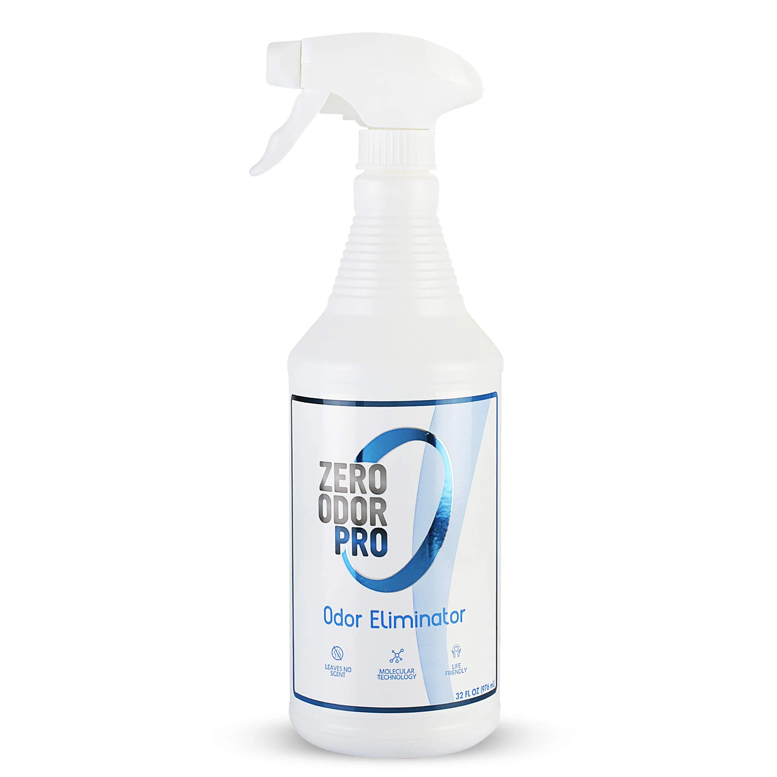 Zero Odor Pro - Commercial Strength Odor Eliminator - Neutralizer - Deodorizer - Smell Remover - Trigger Spray (32-ounce) 976 ml (Pack of 1)