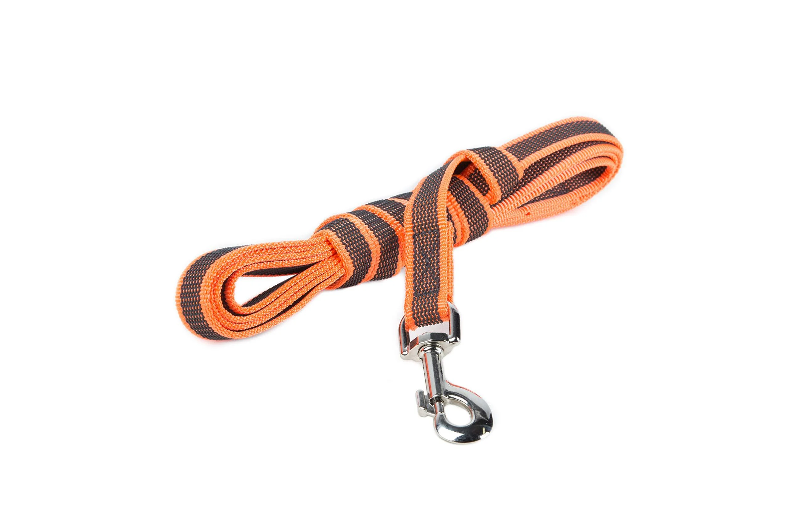 IDC Color & Gray rubberized leash 20 mm x 3 m with loop orange-gray Orange-gray 20 mm x 3 m (with loop)