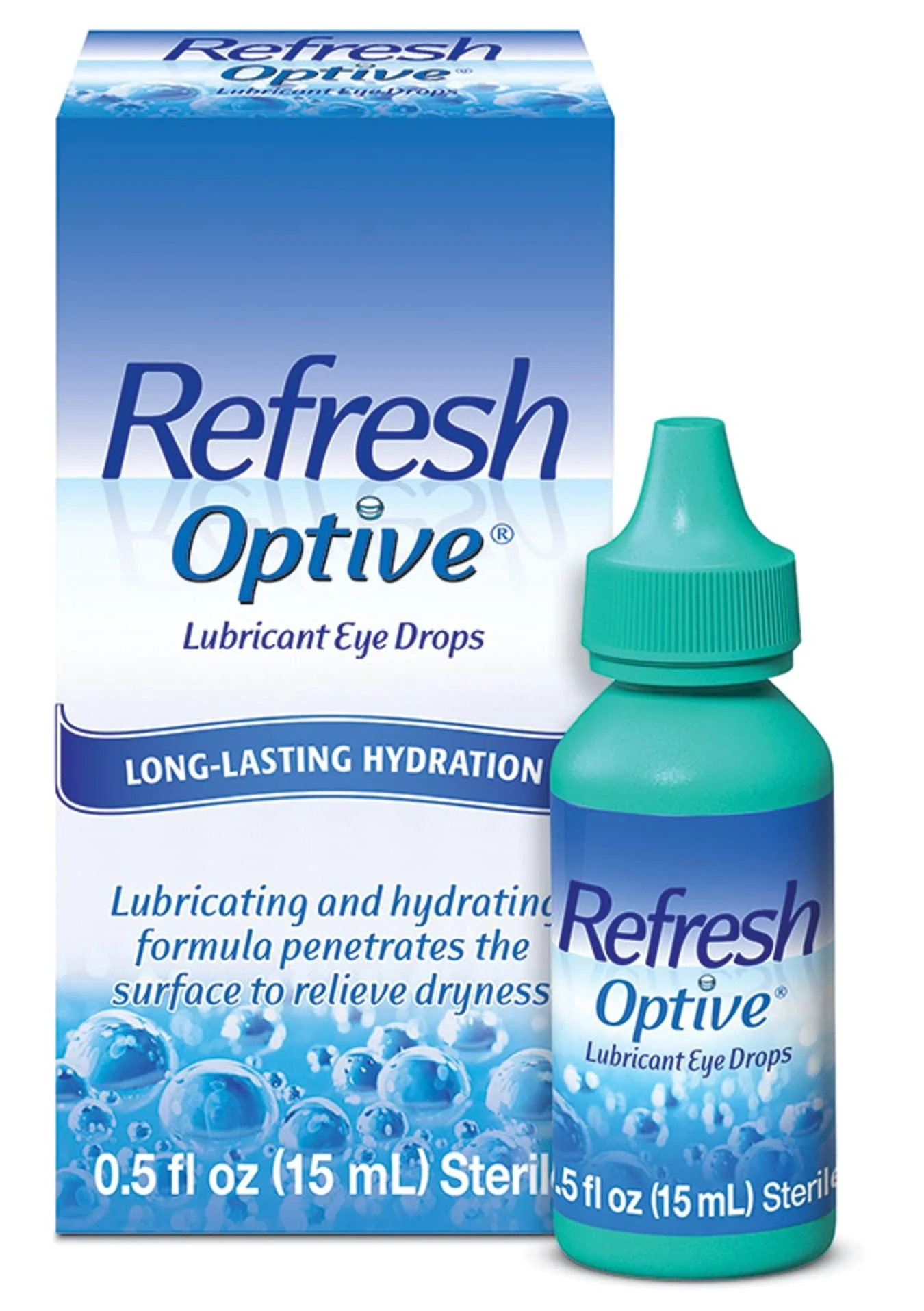 Refresh Optive Lubricant Eye Drops, Sterile, 0.5 Fl. Oz (Pack of 1) 0.5 Fl Oz (Pack of 1)