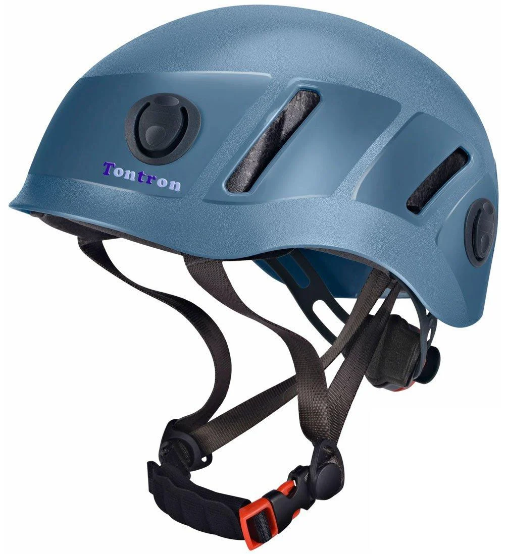 Tontron Adult Hiking Climbing Caving Work Helmet Blue Large
