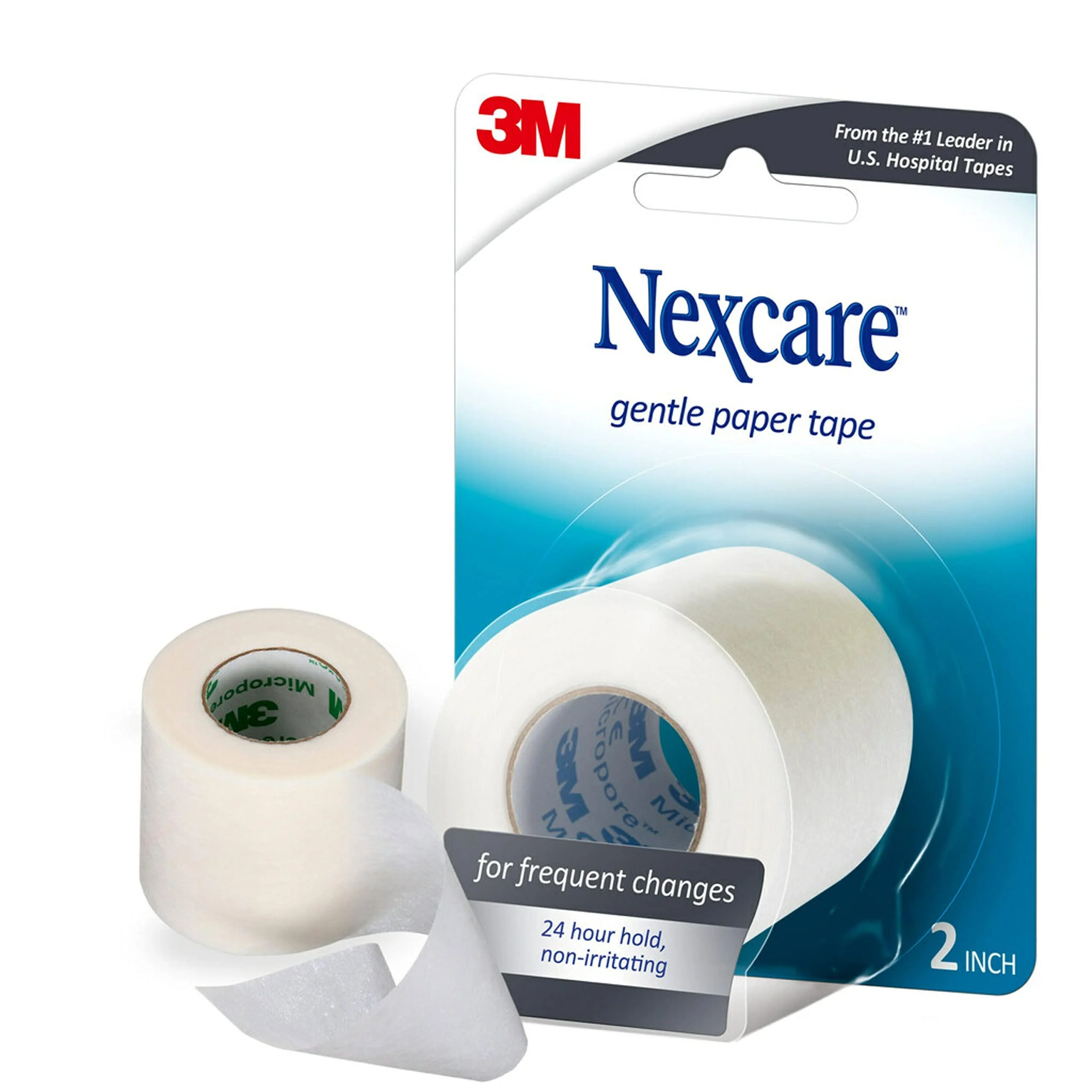 Nexcare Gentle Paper First Aid Tape Ideal For Securing Gauze And Dressings 2 In X 10 Yards 0.2 Pound 1 Count (Pack of 1)