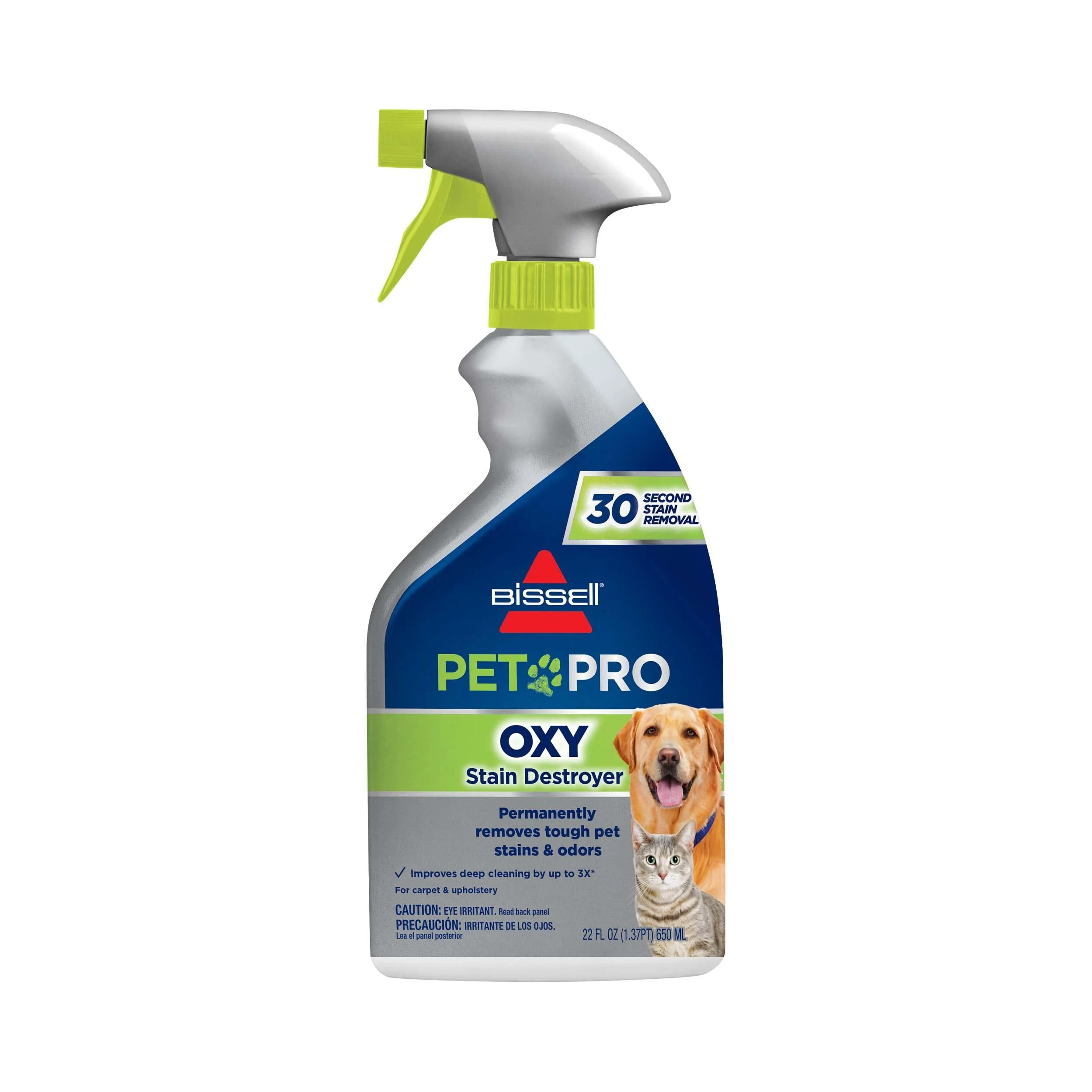 BISSELL Oxy Stain Destroyer Pet Plus Pretreat, 1773, 22 oz