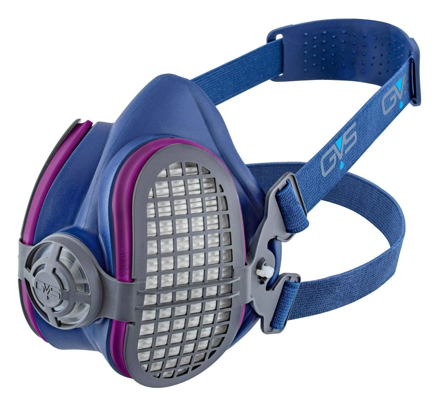 GVS Elipse Dust Half Mask Respirator with replaceable and reusable filters included Medium/Large P100 Mask Respirator