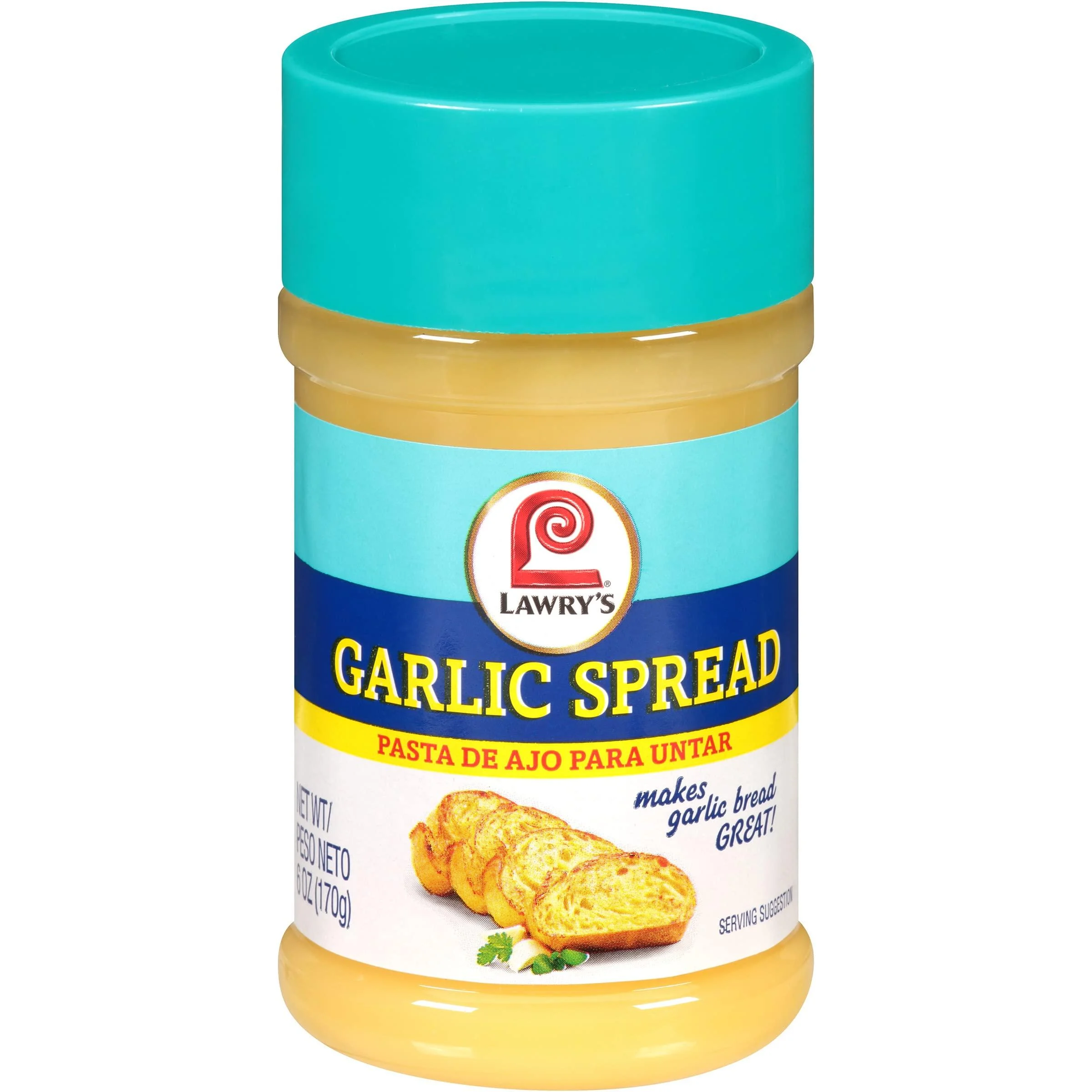 Lawry's Garlic Spread, 6 oz 6 Ounce (Pack of 1) - Lawry's Casero