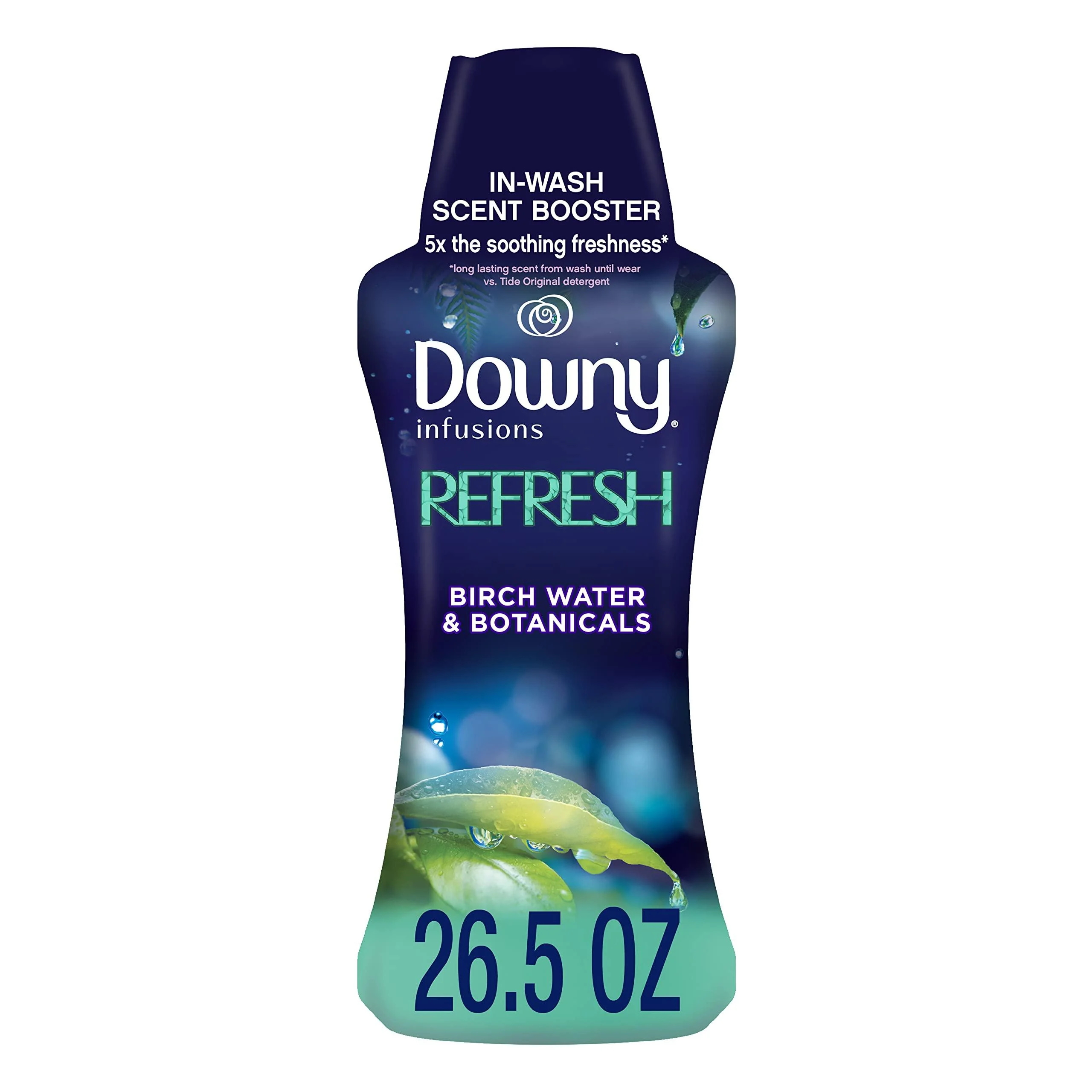 Downy Infusions Laundry Scent Booster Beads, Refresh, Birch Water & Botanicals, 26.5 oz