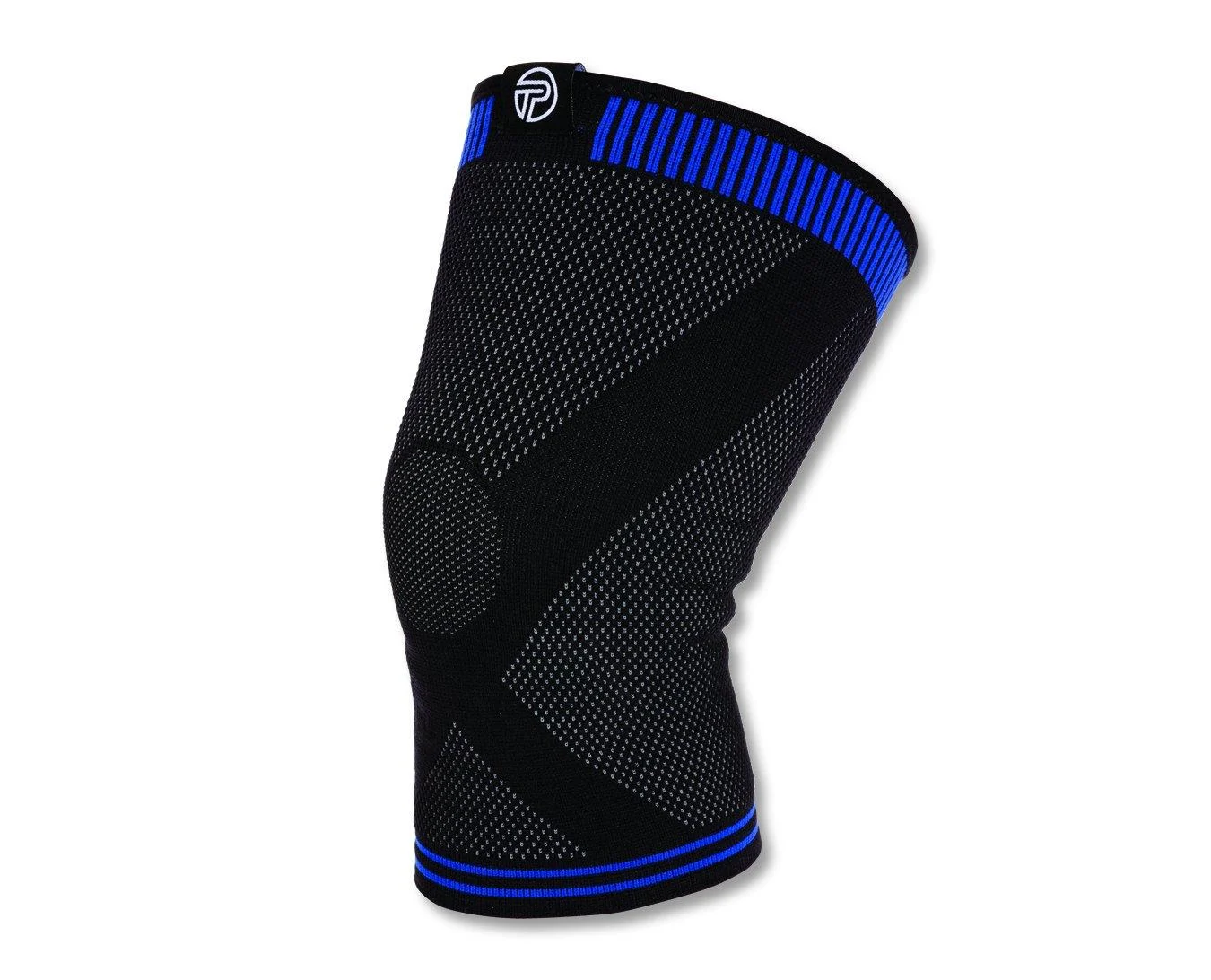 Pro-Tec Athletics 3D Flat Premium Knee Sleeve Black/Blue Medium