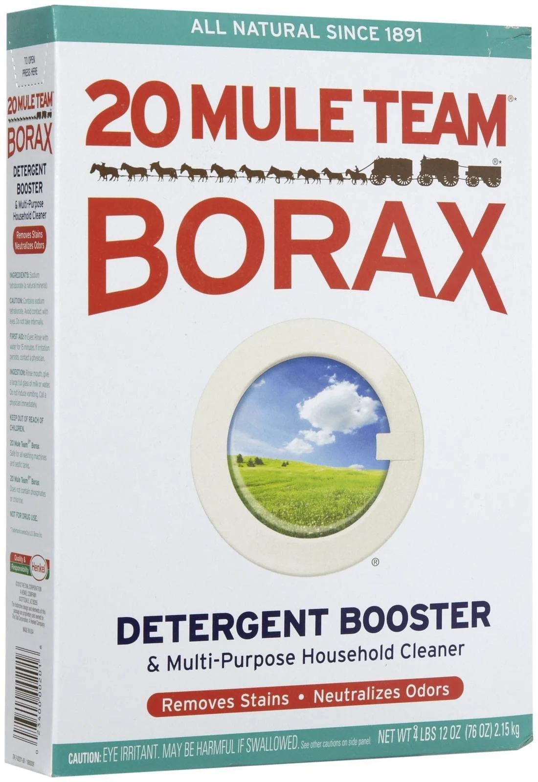 Twenty Mule Team Natural Laundry Booster & Multi-Purpose Cleaner 65 oz.