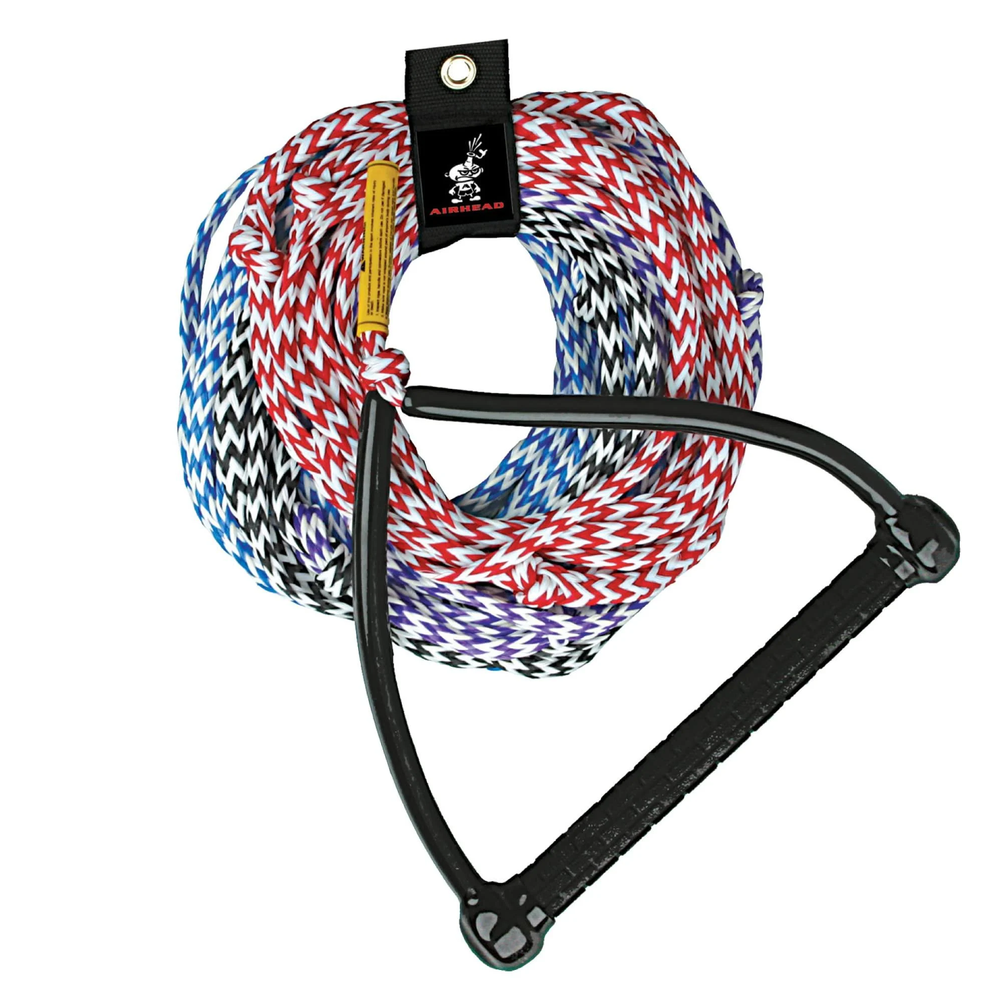 AIRHEAD Watersports AIRHEAD Water Ski Rope 4 Section 75' Black 75 ft Length