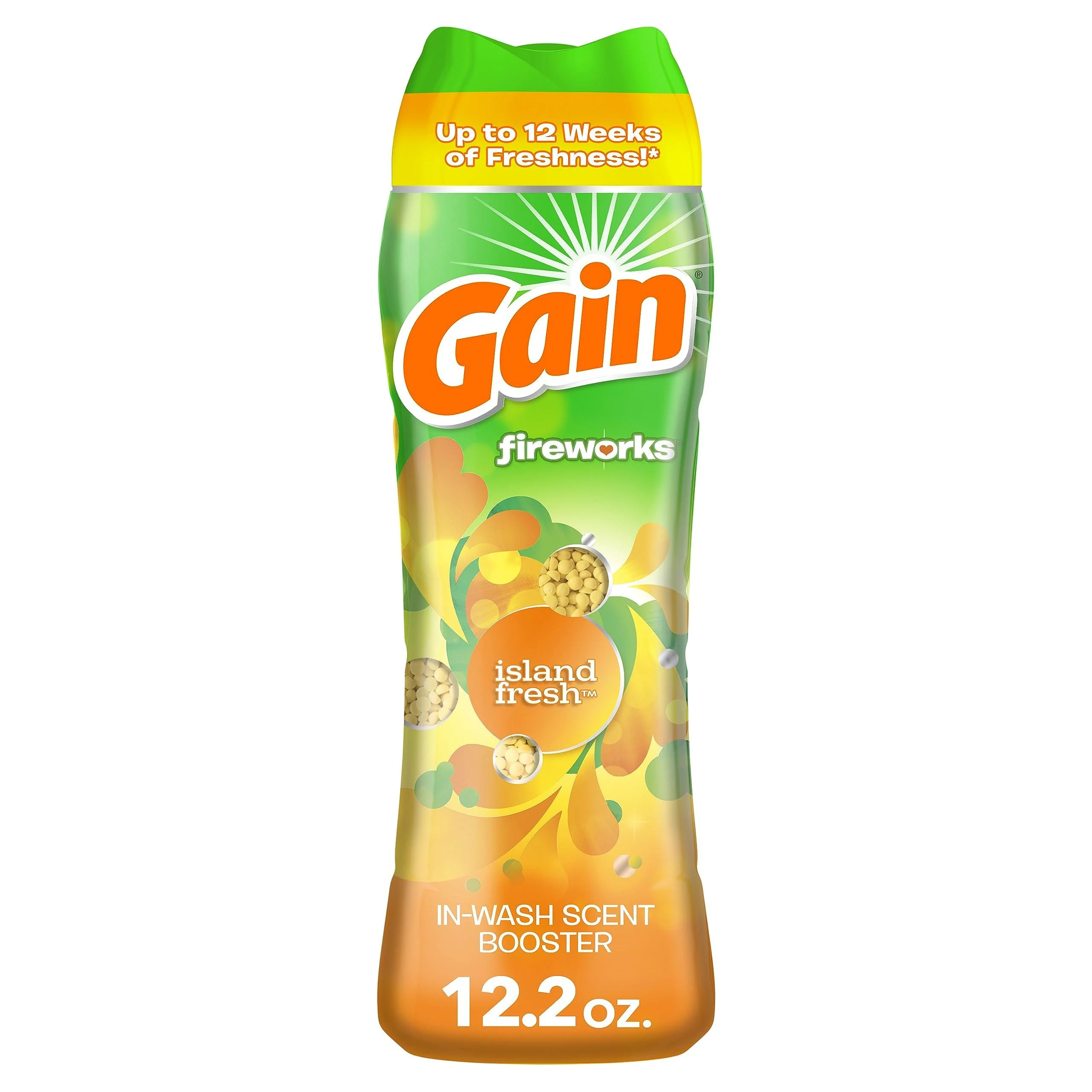 Gain Fireworks In-Wash Scent Booster Island Fresh 12.2 oz