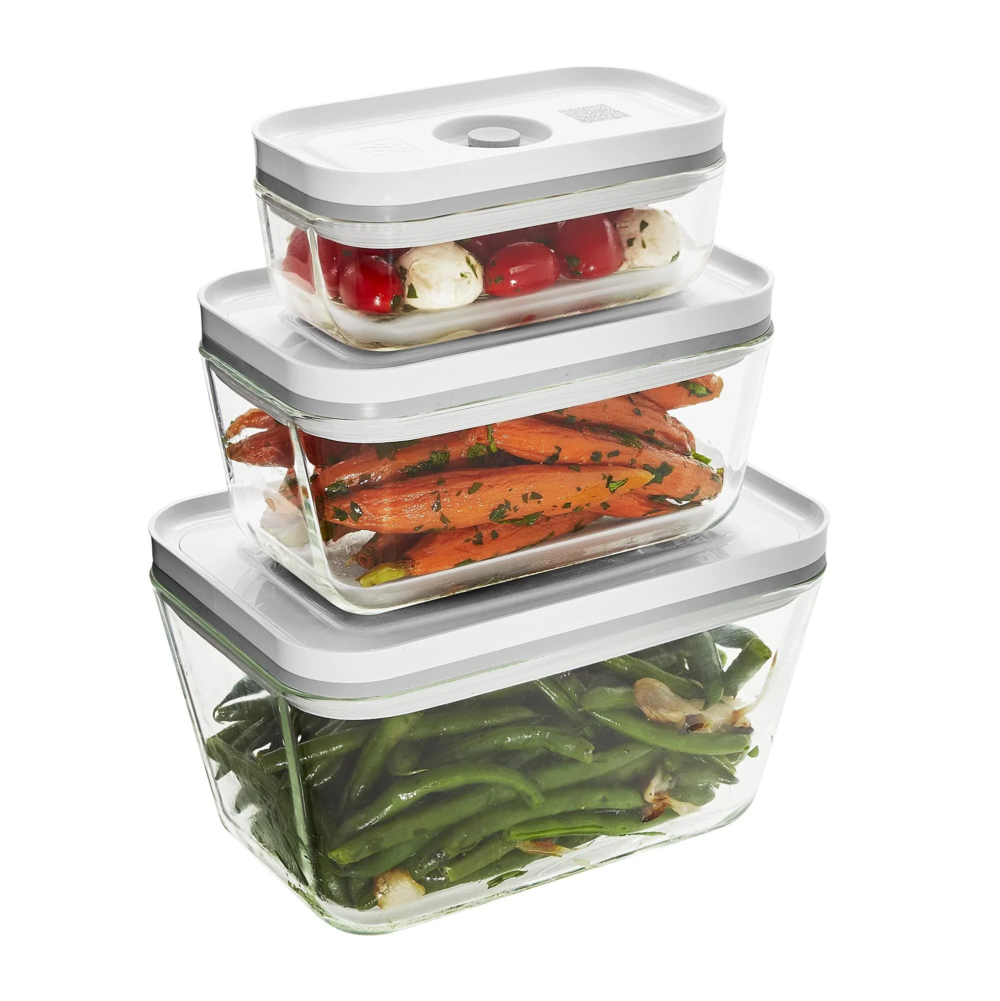 ZWILLING Fresh Save 3-pc Glass Food Storage Container Meal Prep Container Assorted Sizes