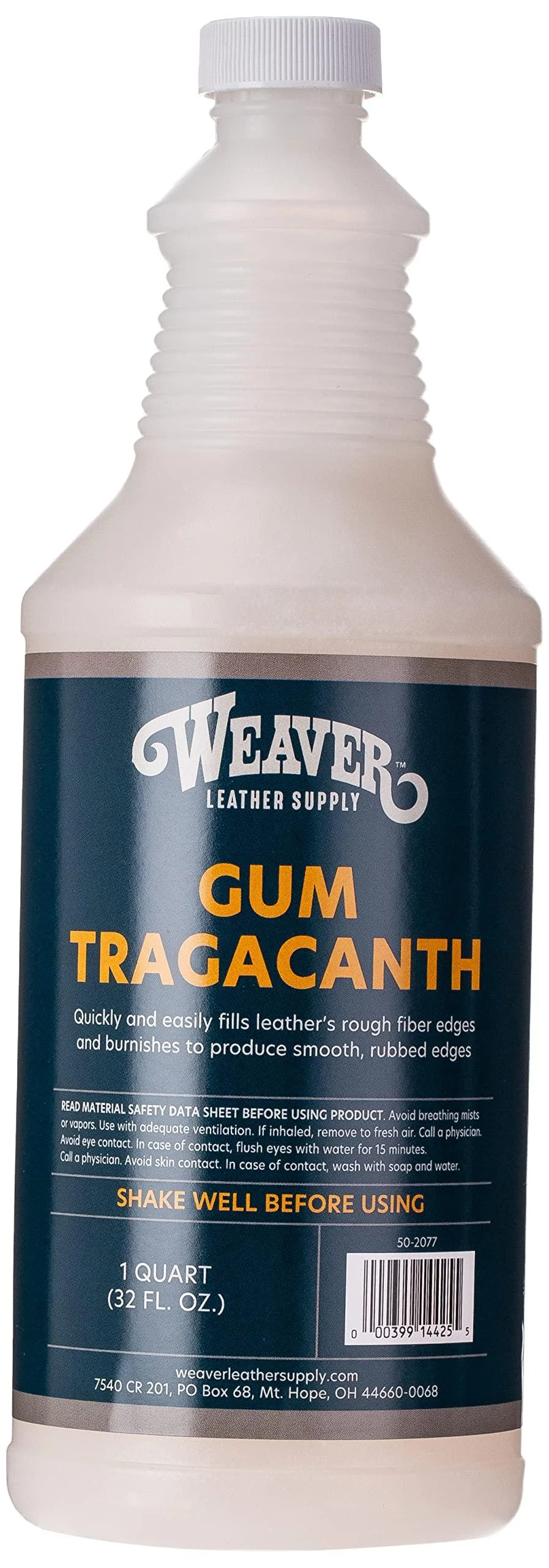 Weaver Leather Gum Tragacanth 1 quart White