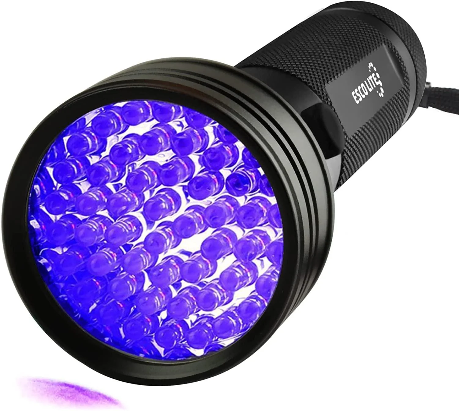 Escolite UV Flashlight Black Light 51 LED 395 nM Ultraviolet Blacklight Flashlite for Pet Urine Detection,Dry Stains,Bed Bug,Scorpion,Dog/Cat Urine Light Detector Matching with Pet Odor Eliminator 51 UV LED Flashlight - ESCO LITE