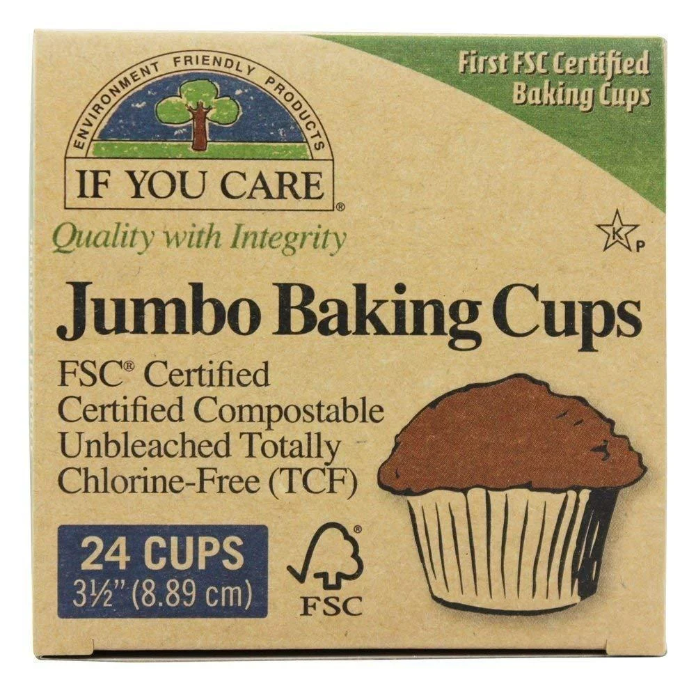 If You Care JUMBO Baking Cups (pack of 2)