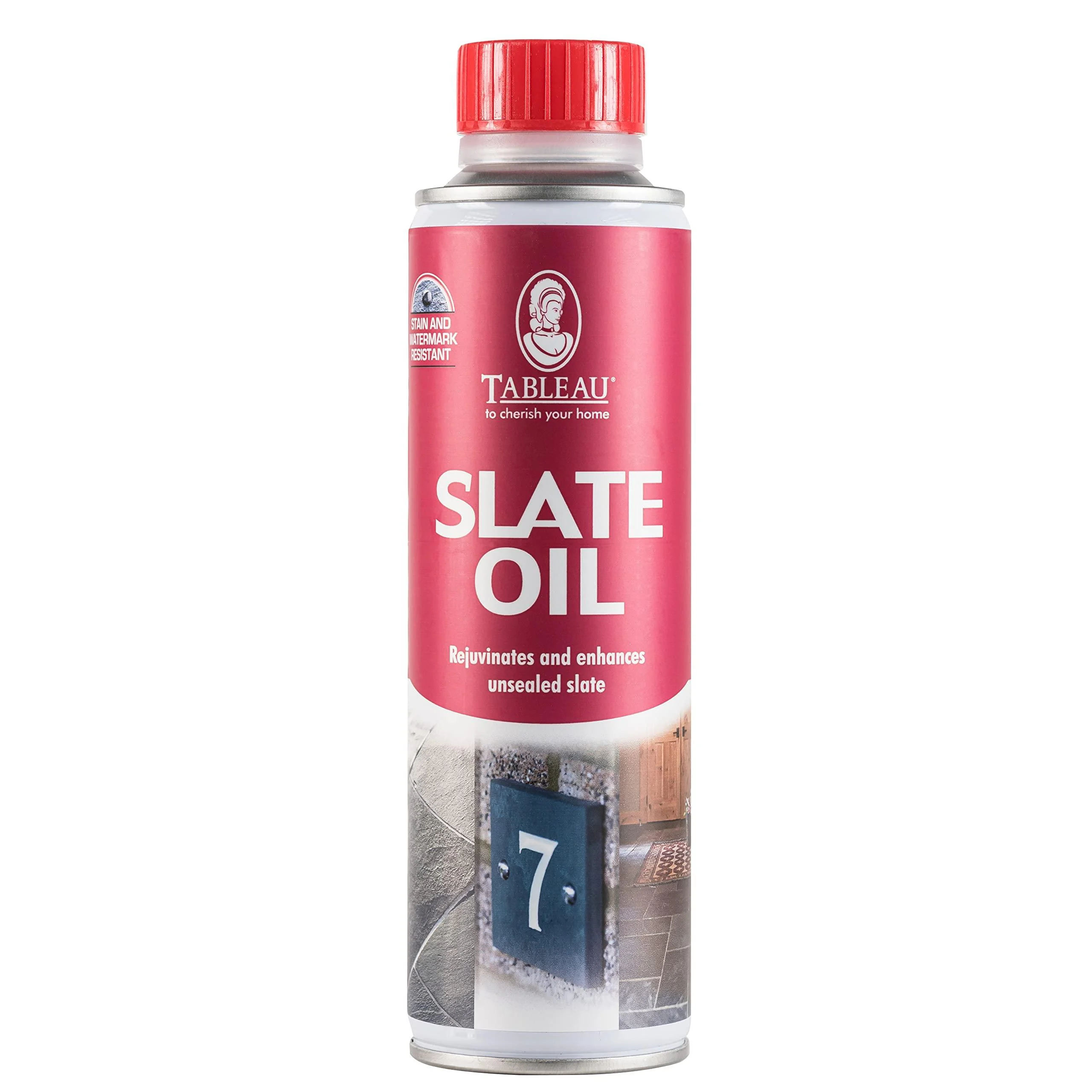 Tableau Slate Oil Rejuvenating Oil for Use on Any Unsealed Slate to Quickly Restore Natural Beauty Clear. 250ml