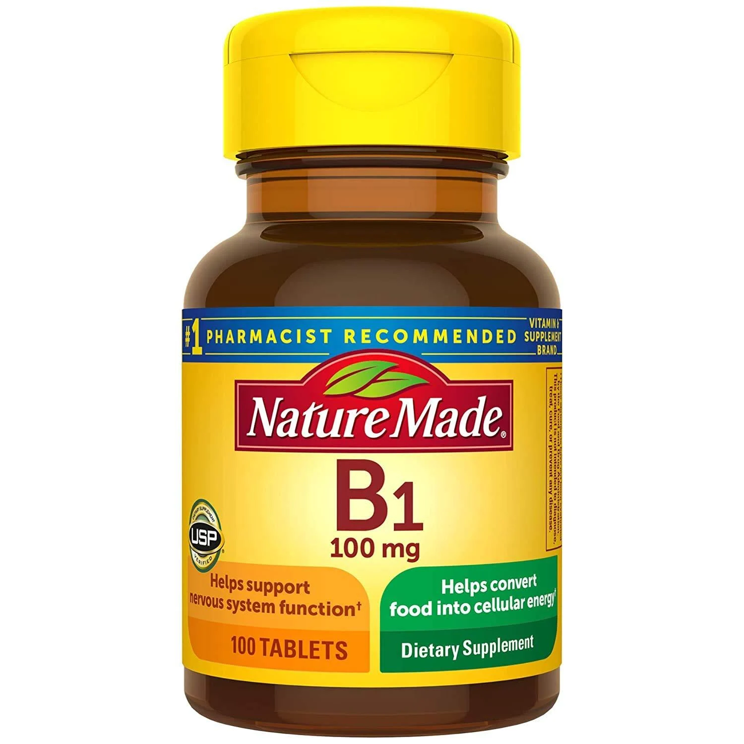 Nature Made B1 100 Mg 100 Count (5 Pack)