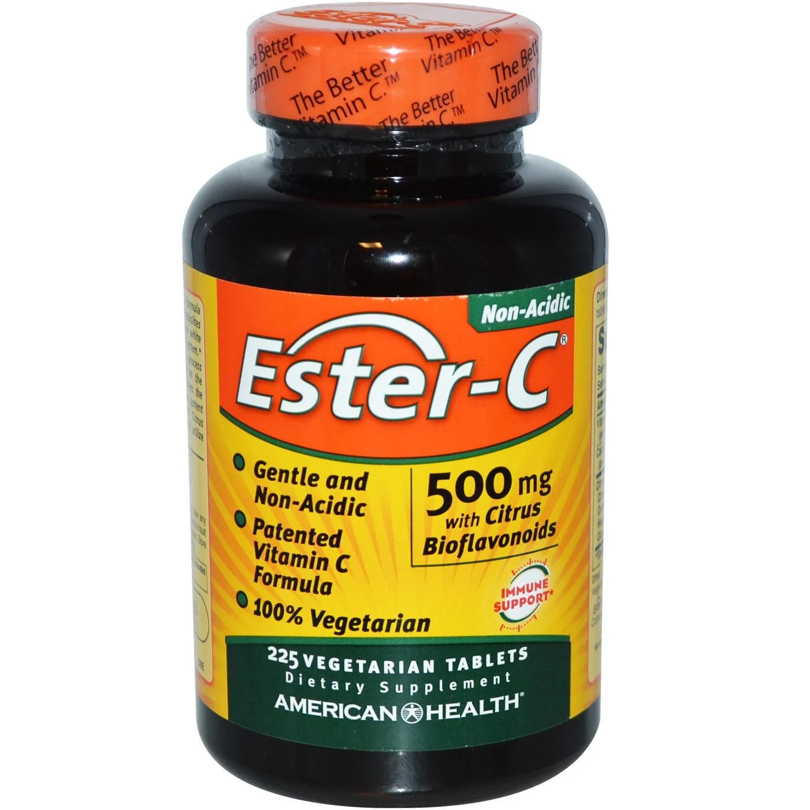 American Health Ester-C with Citrus Bioflavonoids 500 mg 225 Vegetarian Tablets
