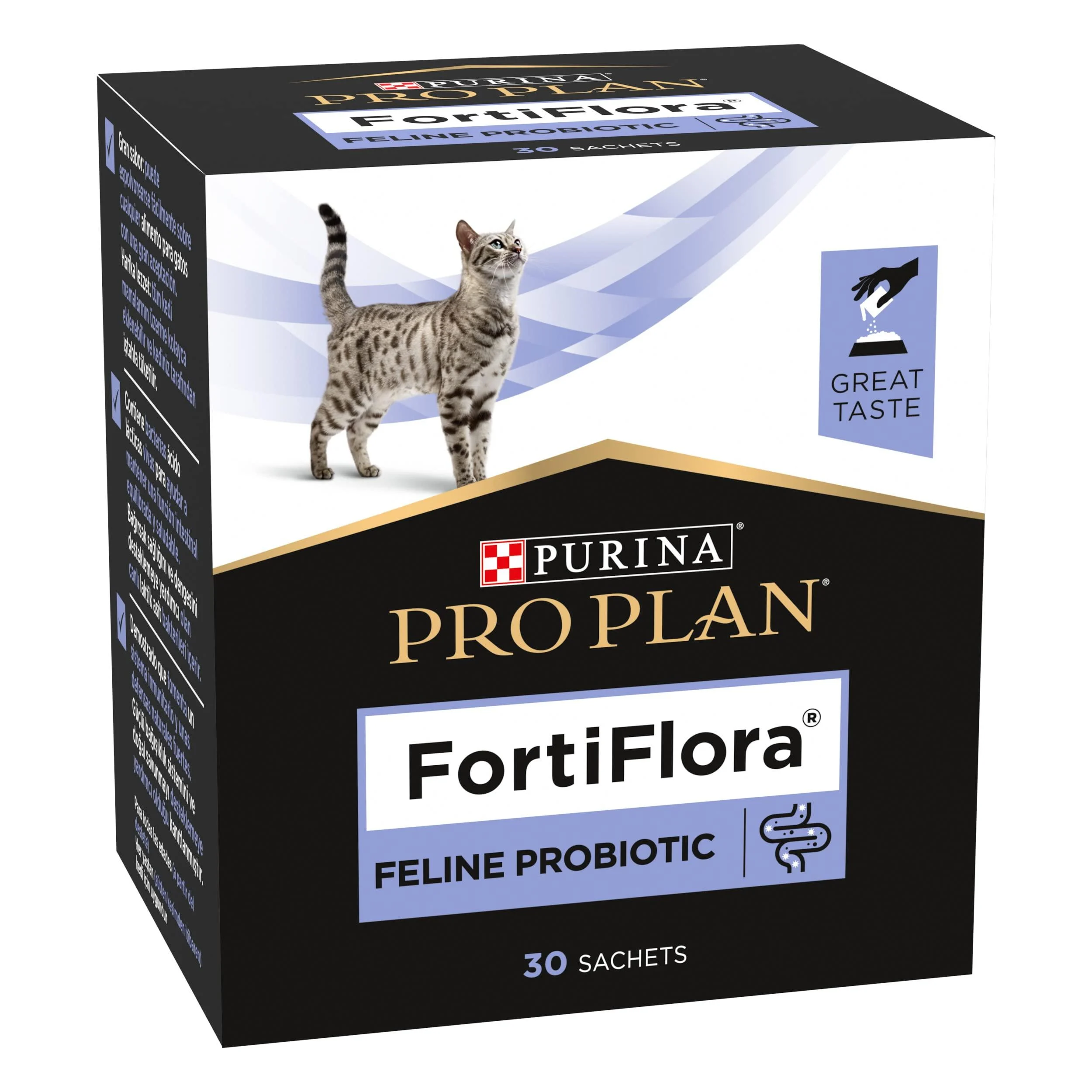 PRO PLAN VETERINARY DIETS Fortiflora Feline Supplement 30x1g - Purina Pro Plan