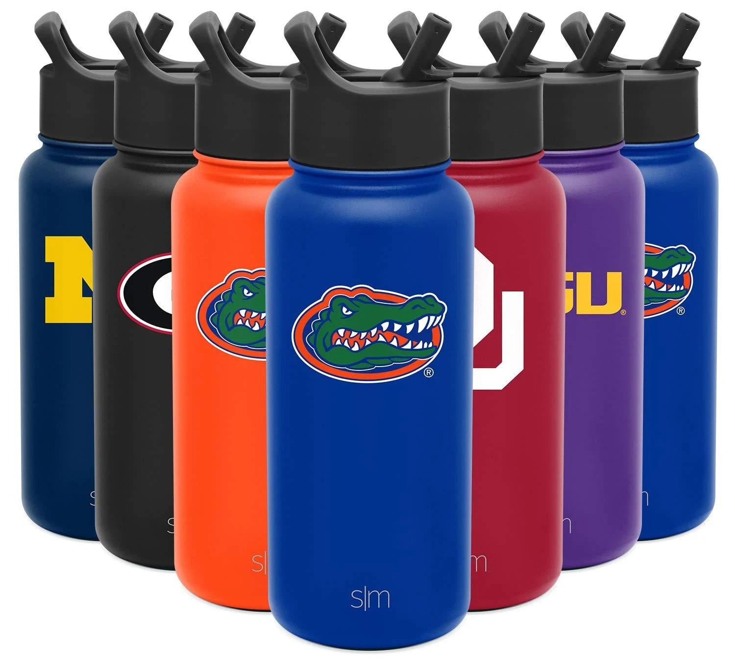 Simple Modern Officially Licensed Water Bottle with Straw Lid Florida Gators