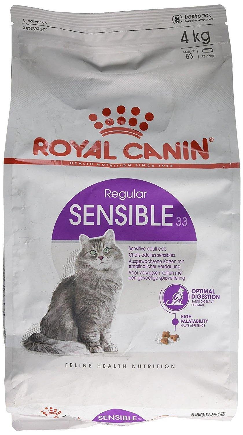 ROYAL CANIN Cat Food Sensible 33 Dry Mix 4kg 4 kg (Pack of 1)