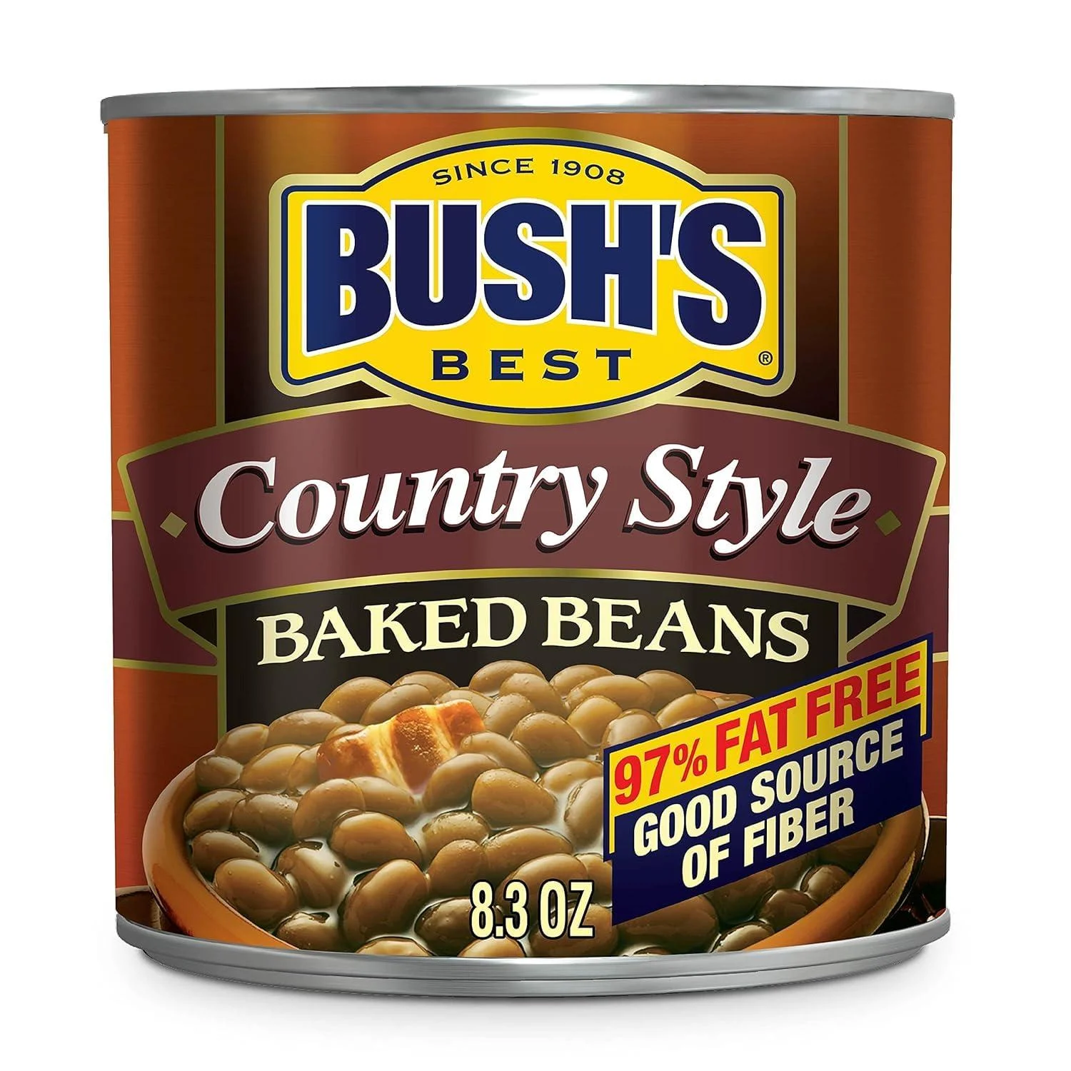 Bush's Best Baked Beans Country Style, 8.3 OZ 8.3 Ounce (Pack of 4)