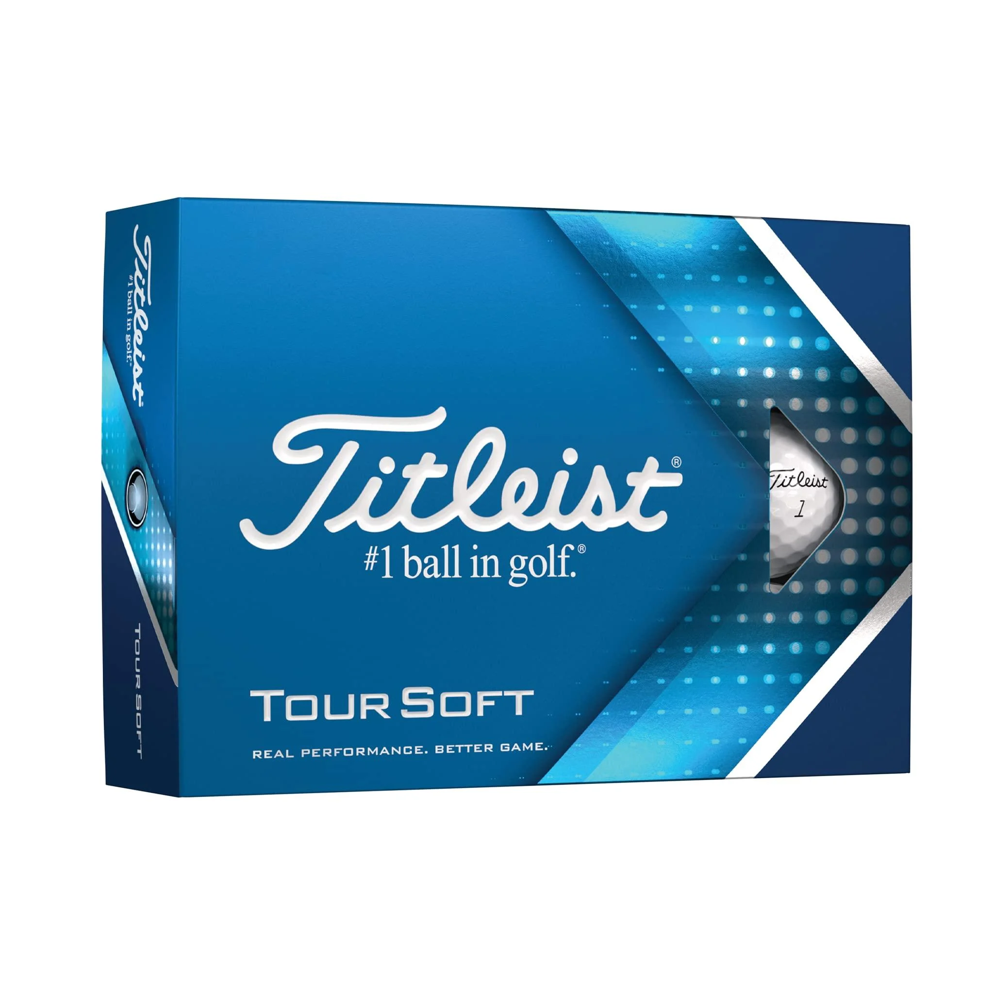 Titleist Tour Soft Golf Balls (One Dozen) White