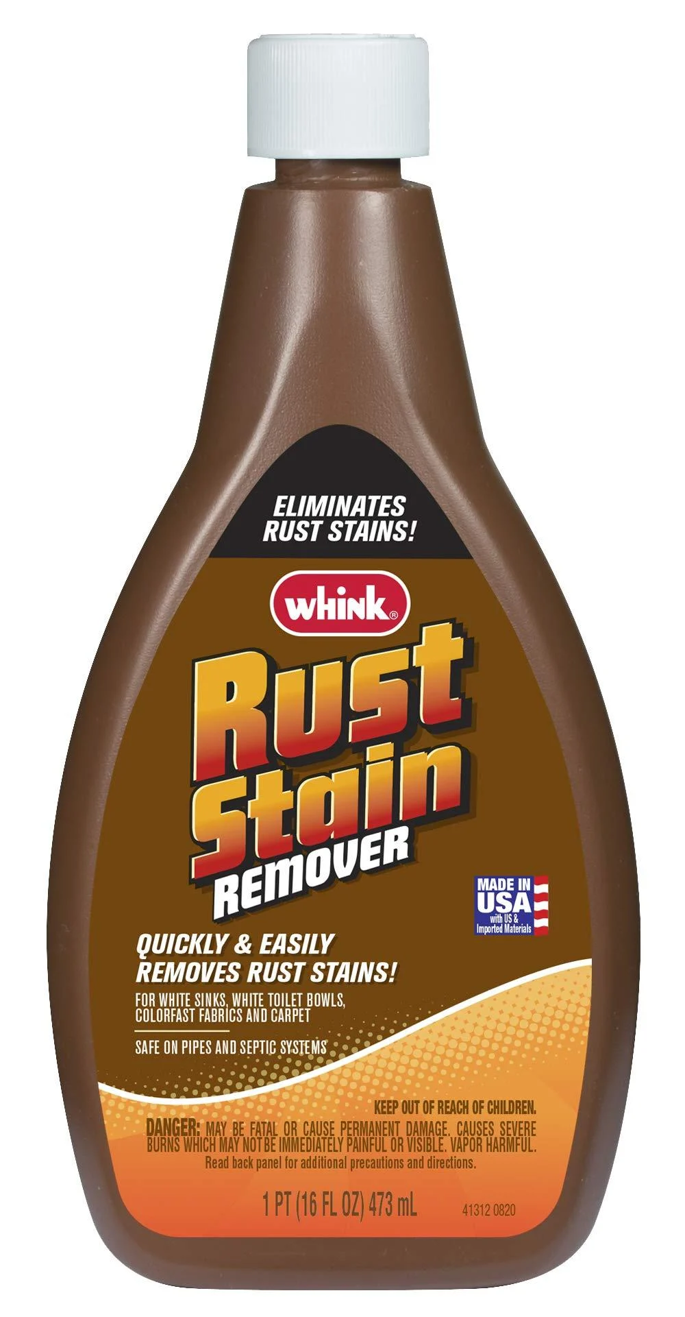 Whink 1291 Rust Stain Remover 16 oz - Minwax