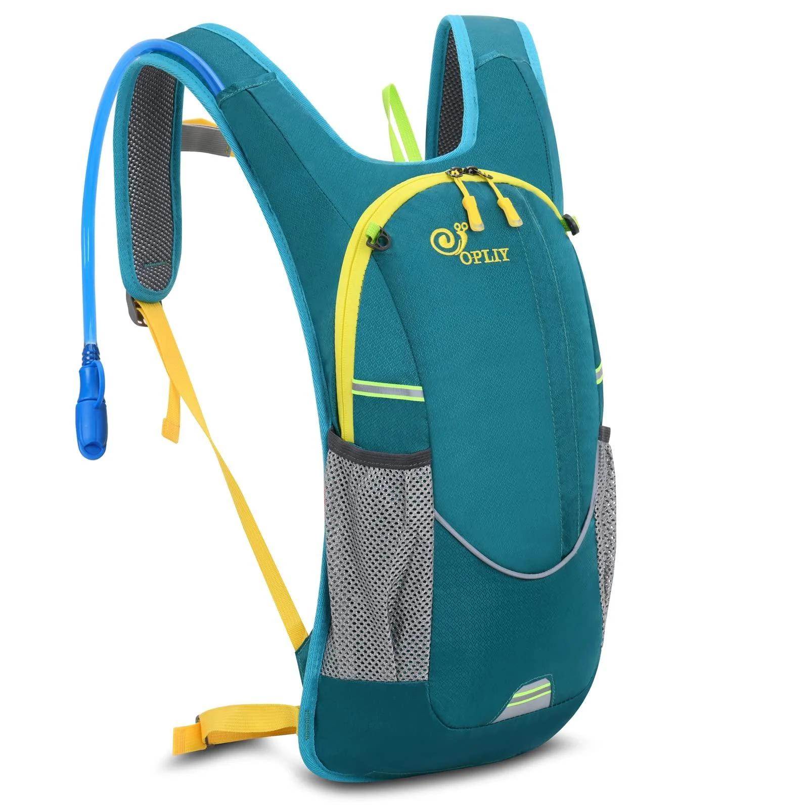 Hydration Pack,Hydration Backpack with 2L Hydration Bladder Lightweight Running Water Backpack for Women Men Dark green - Opliy