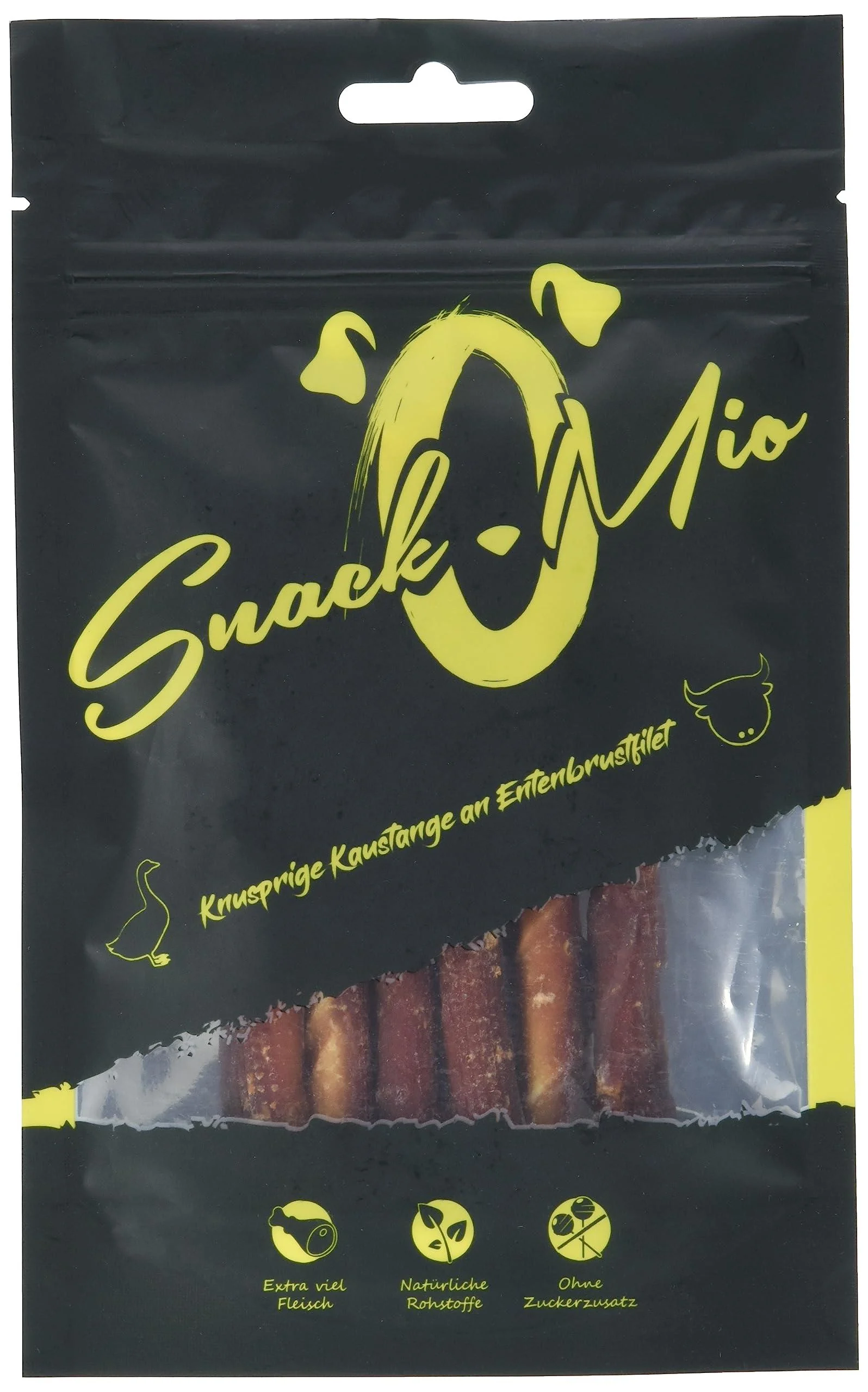 Snackomio - Premium dog snack - crispy couch stick on duck breast fillet grain -free 1 Pack (1 x 70g) duck custody 70 g (1 Pack)