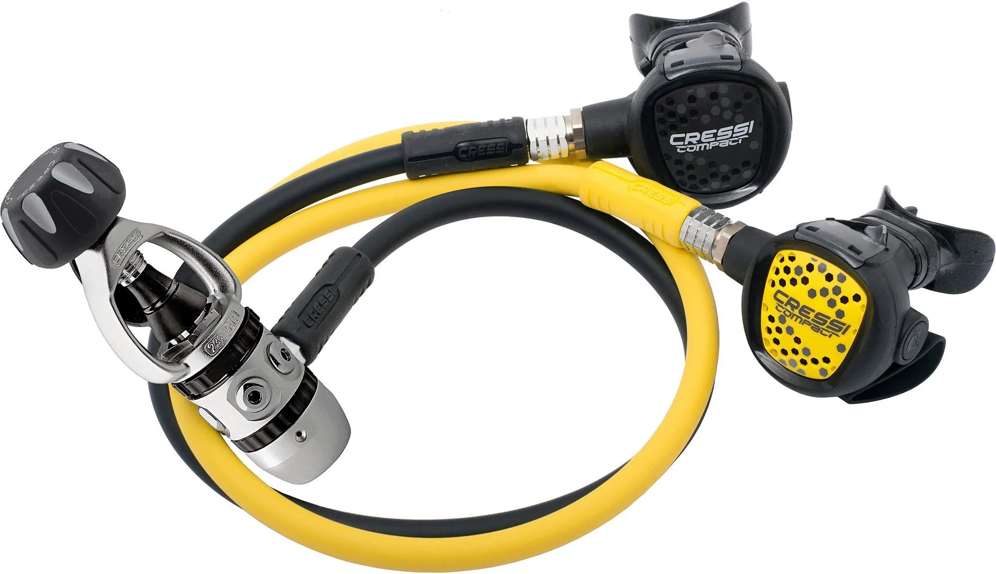 Cressi AC2 / Compact & Octopus XS - Kit Scuba Diving Regulator Acd INT