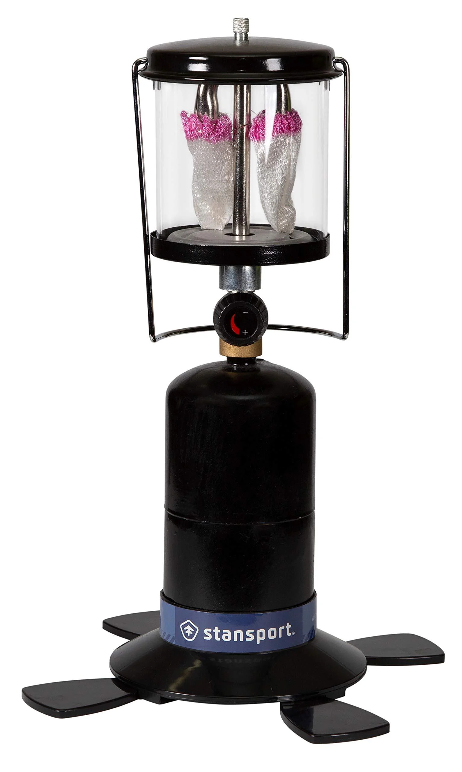 Stansport 2 Mantle Propane Lantern Clear Glass