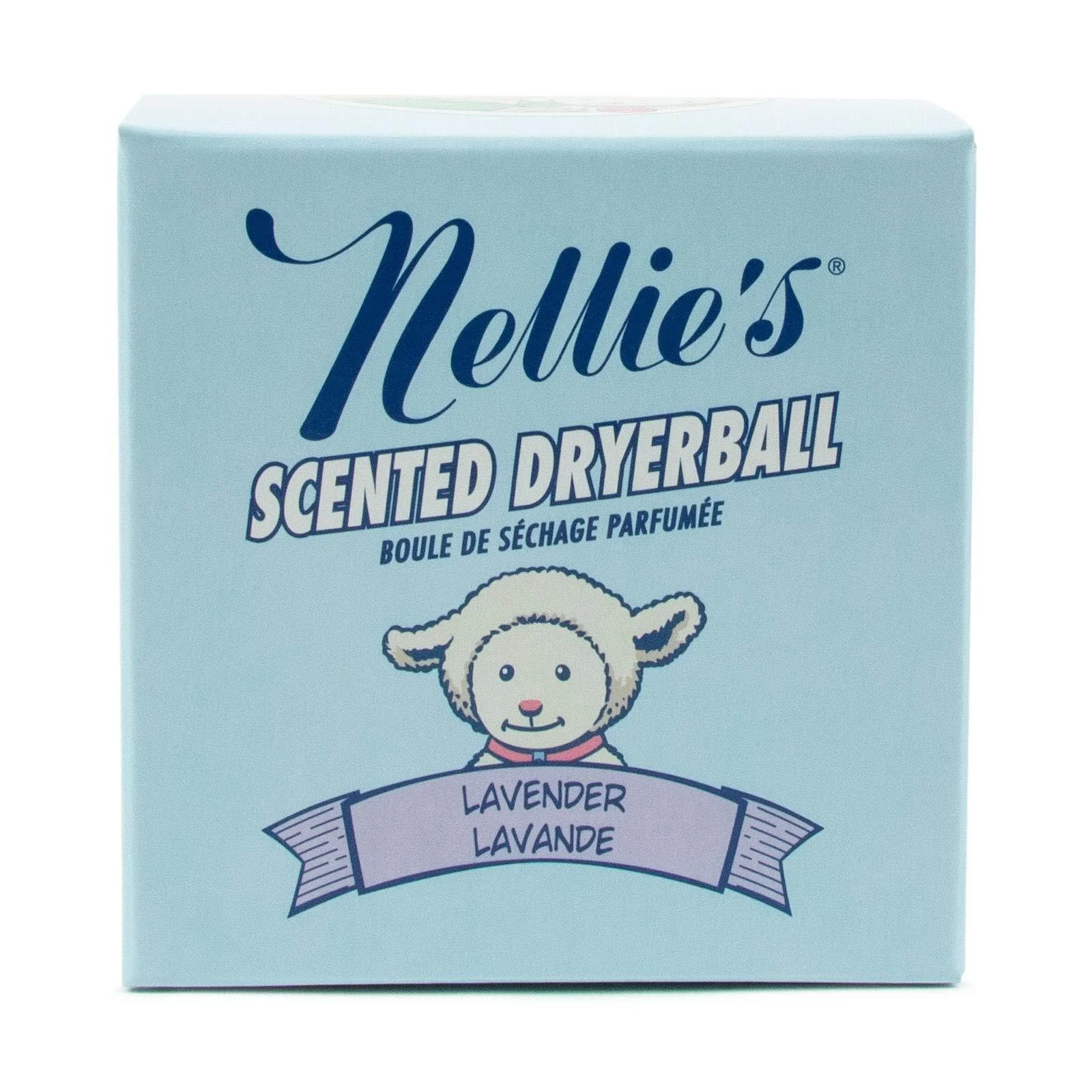Nellie's Scented Dryerball Lavender 1 Dryerball