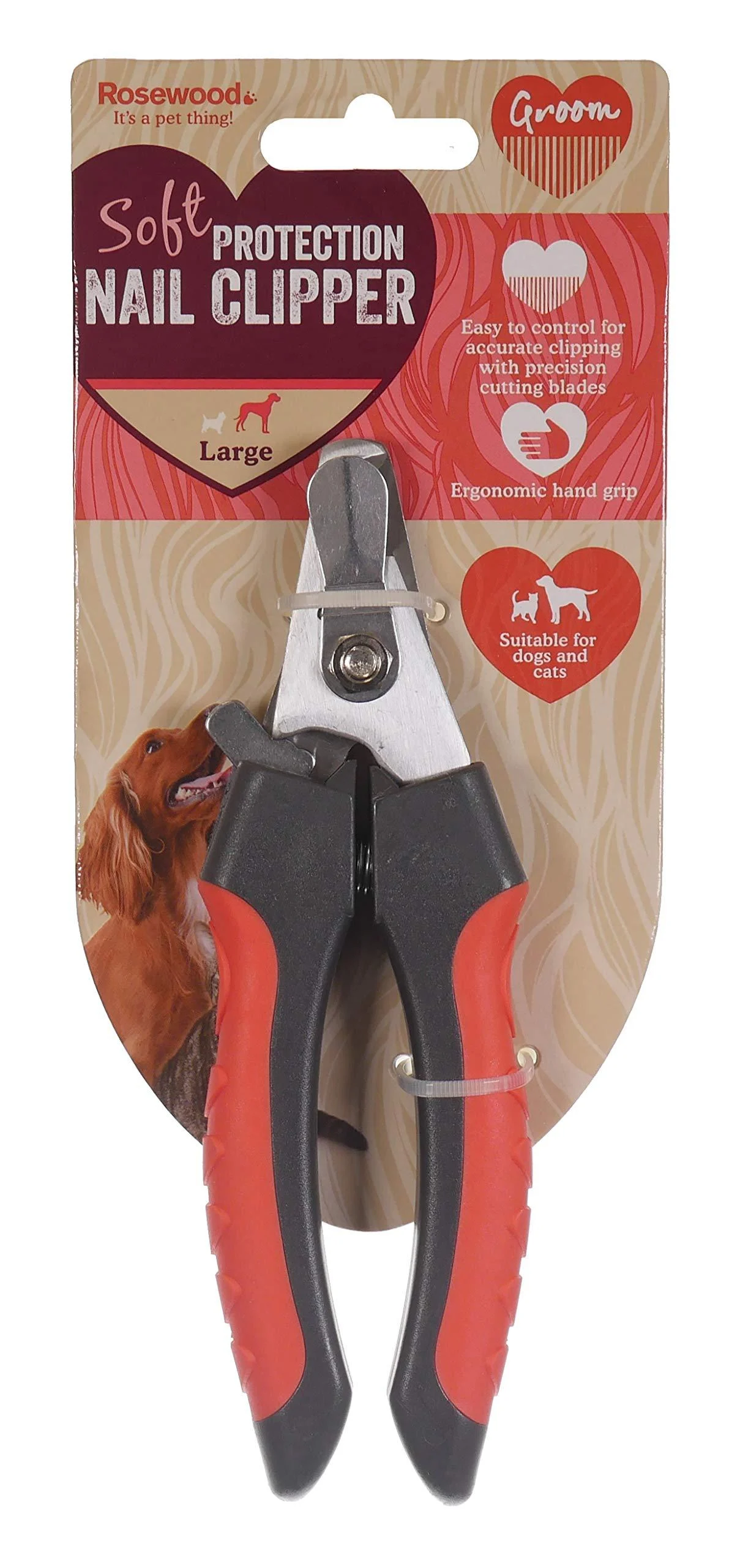 Rosewood Soft Protection Nail Clipper for Dogs & Cats Small