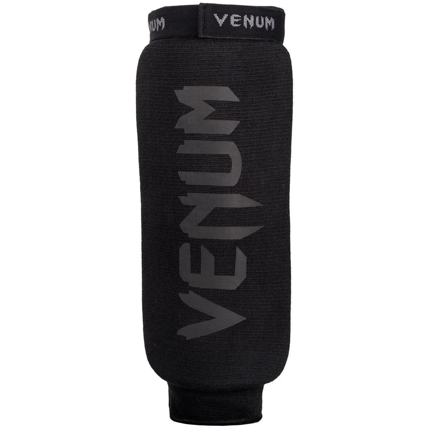 Venum Kontact Shinguards - Without Foot Black/Black
