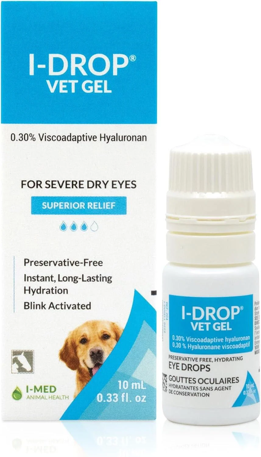 I-DROP VET GEL Eye Drops for Pets - 0.33 Fl Oz.