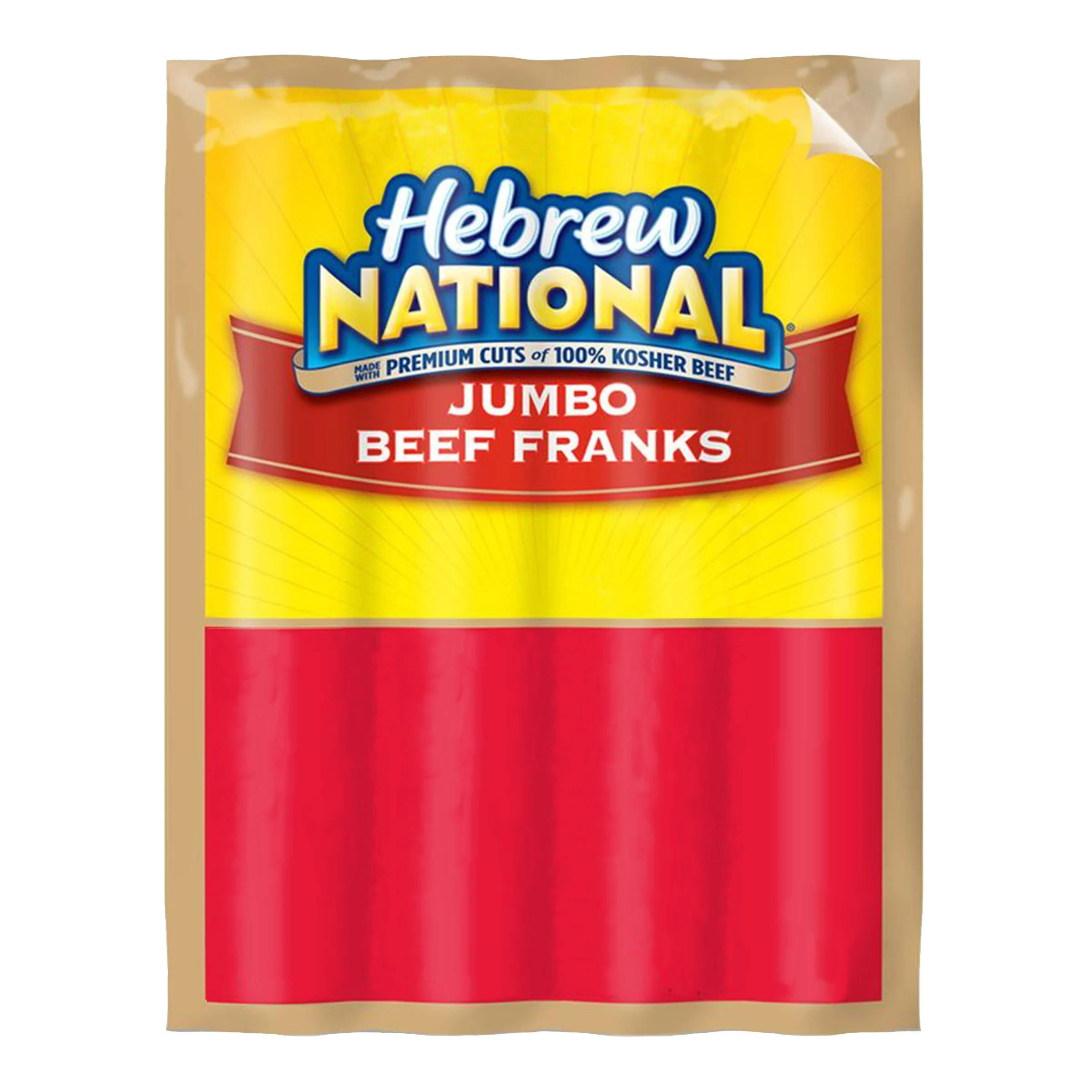 Hebrew National Jumbo Beef Franks, 12 oz, 4 ct