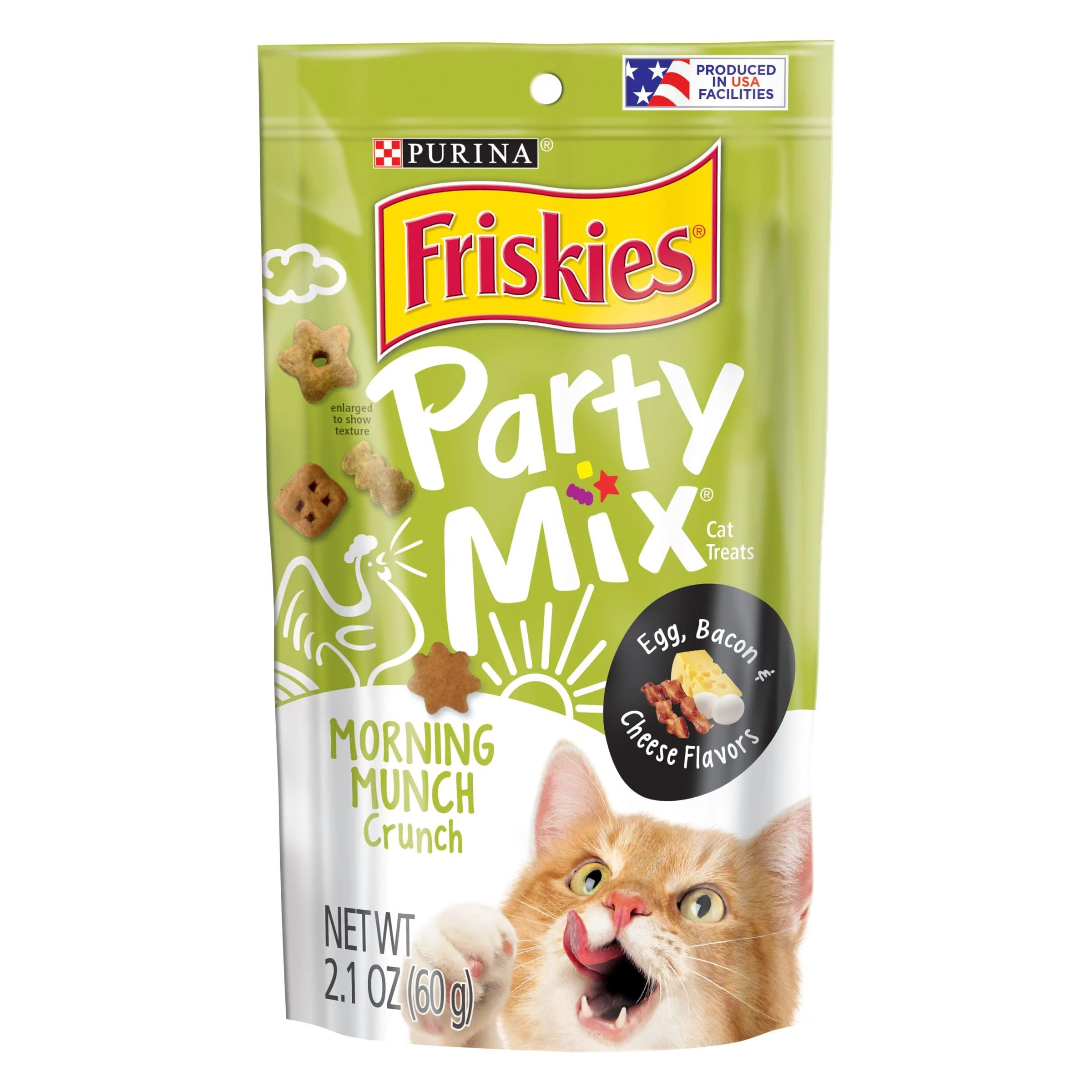 Friskies Egg, Bacon, Cheese 2.1 Ounce (Pack of 10)