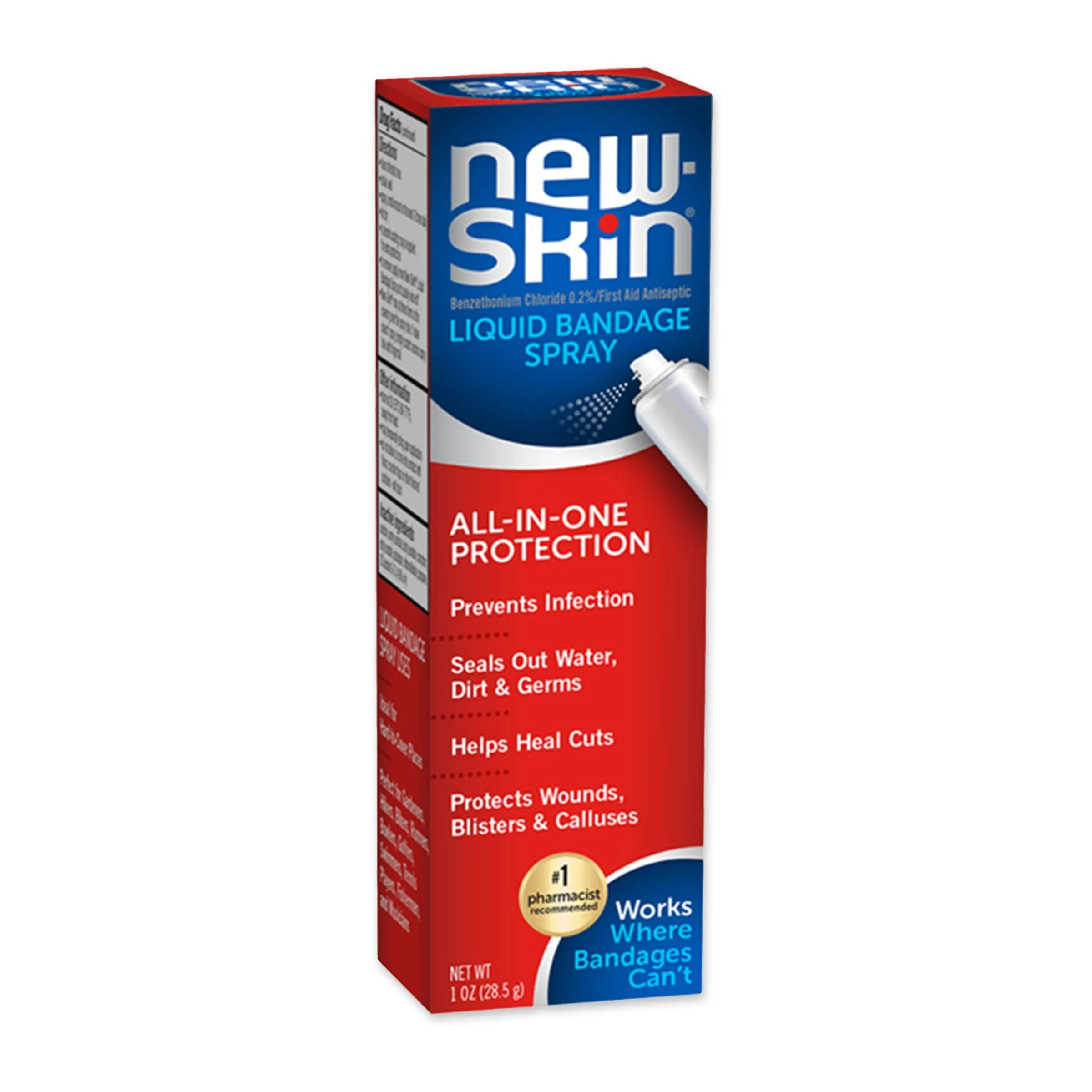 New-Skin Liquid Bandage Spray, 1 Ounce (Pack of 1) - Packaging May Vary