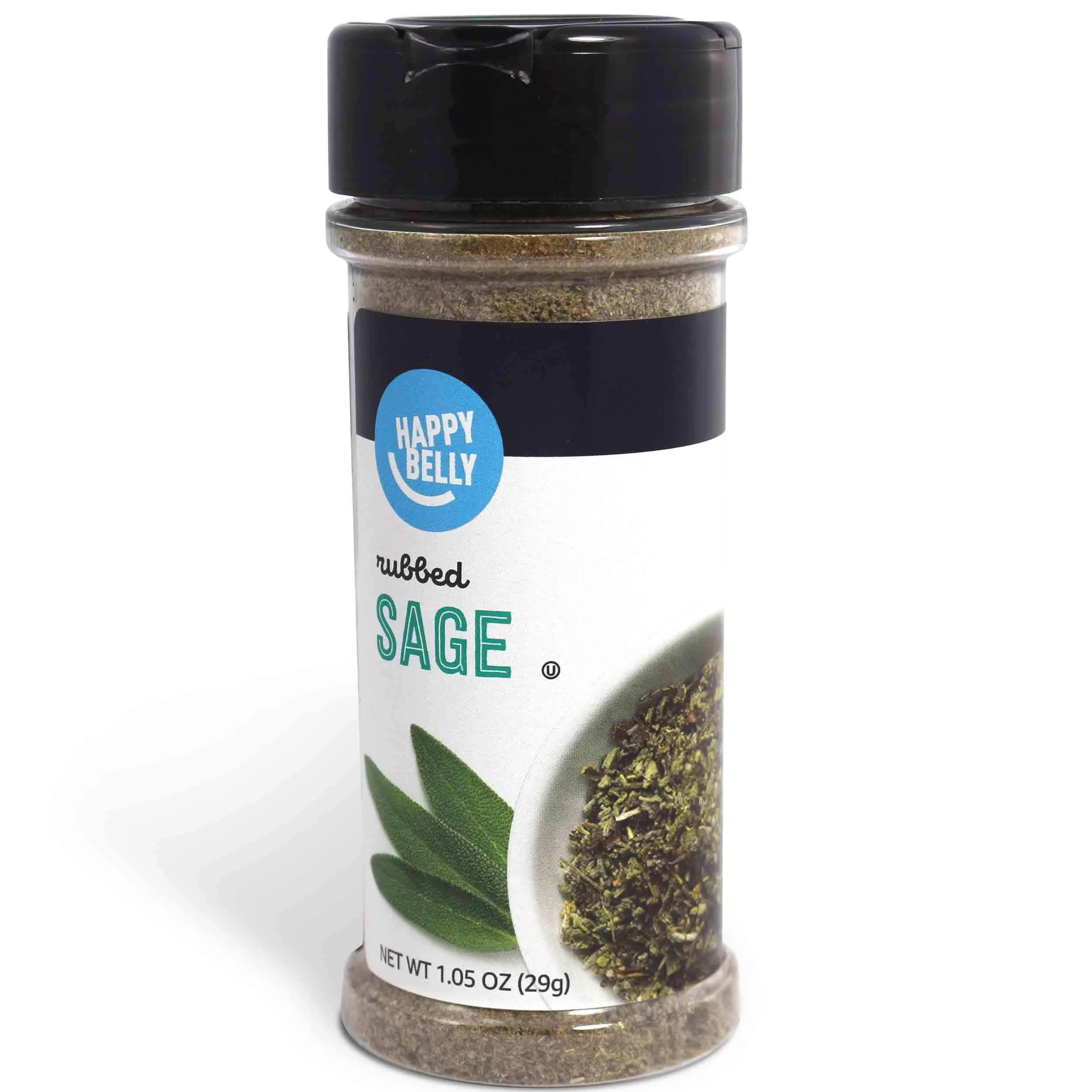 Amazon Brand - Happy Belly Sage, Rubbed 1.05 Ounces