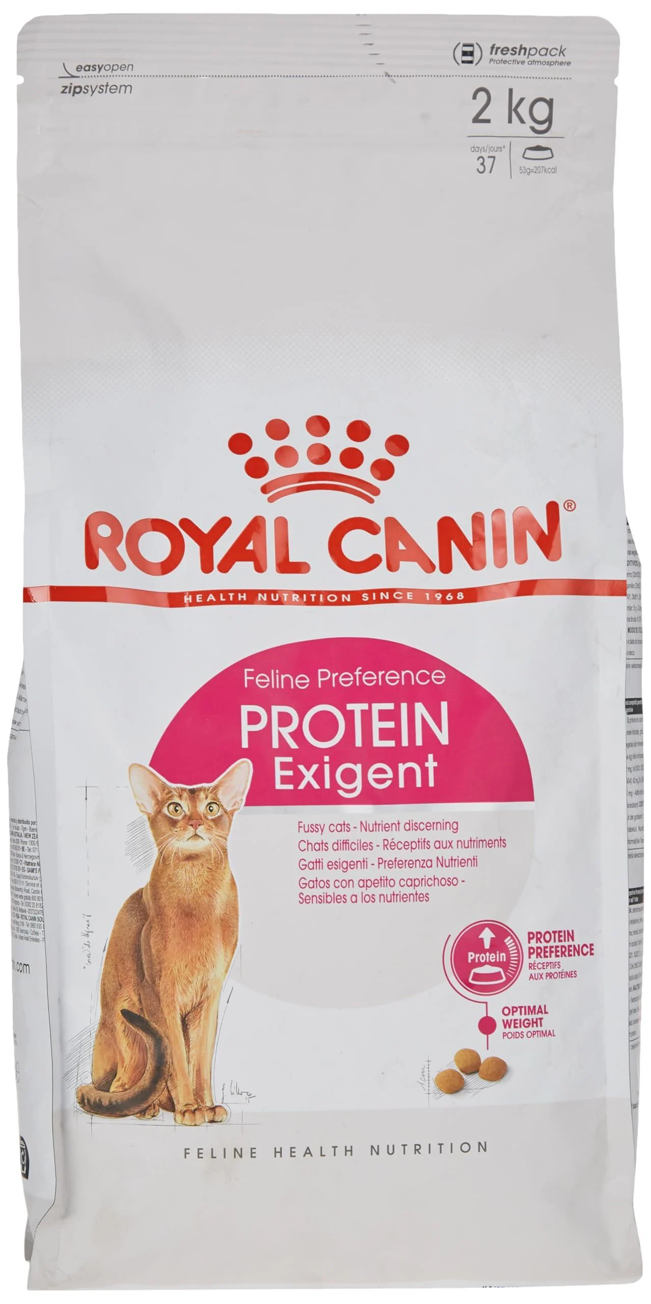 Royal Canin Cat Food Exigent Protein Preference 2kg 2 kg (Pack of 1)