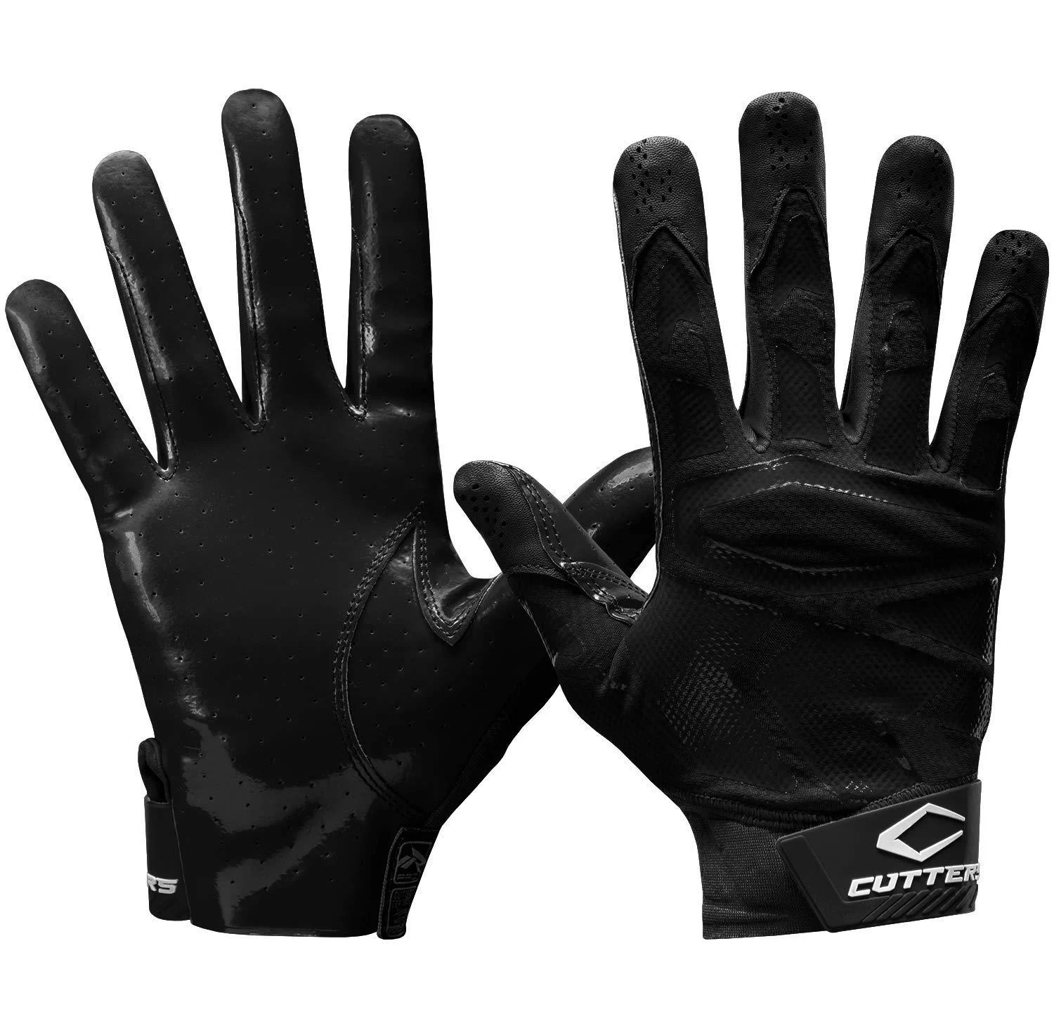 Cutters Rev Pro 4.0 S500 Receiver Gloves Adult- Large Black