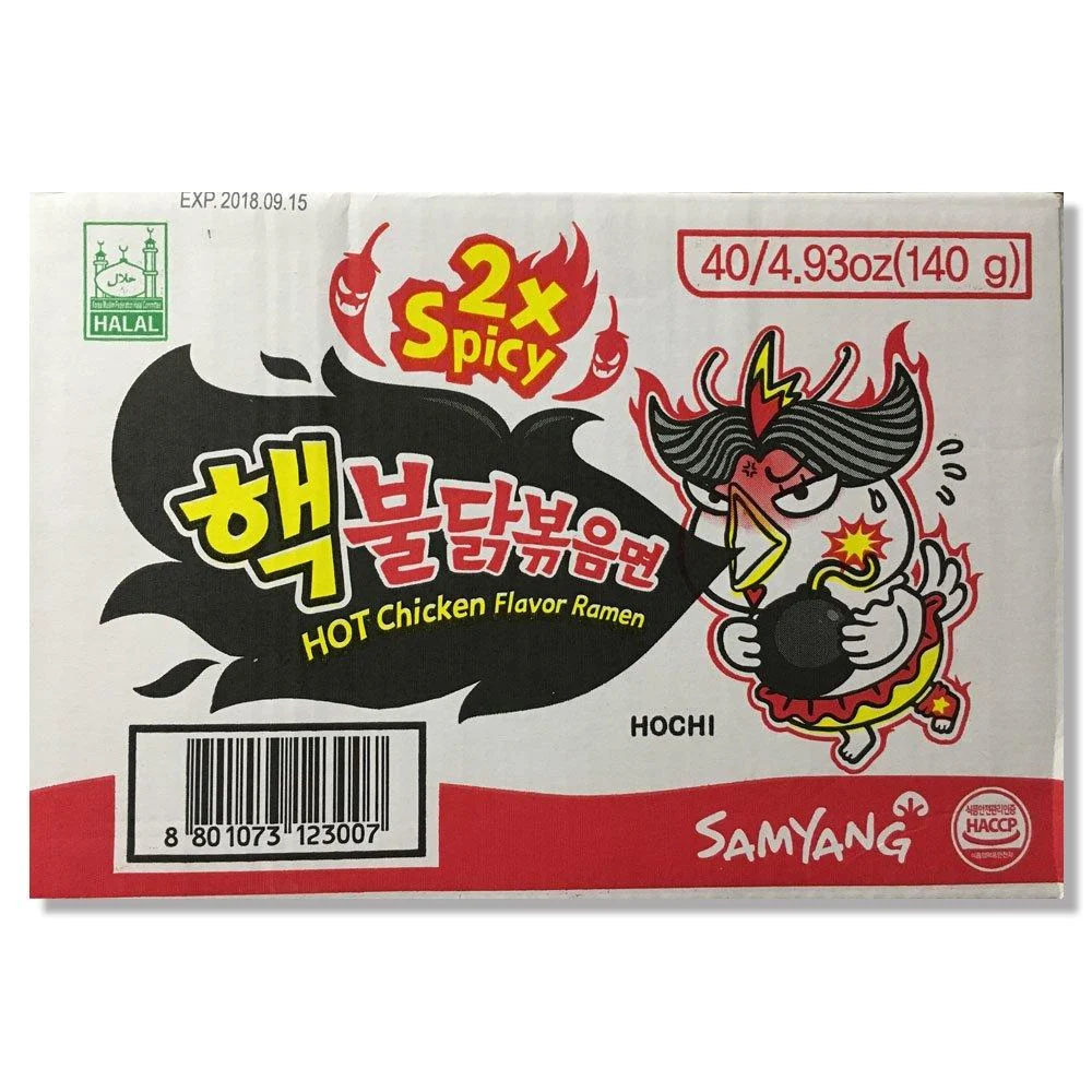Samyang 2Xspicy Hot Chicken Flavor Ramen - 40 Packets