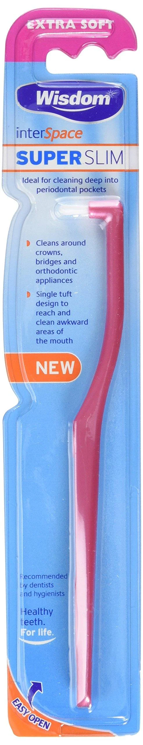 Wisdom Interspace Super Slim Brush Pack of 6 pkg of 6