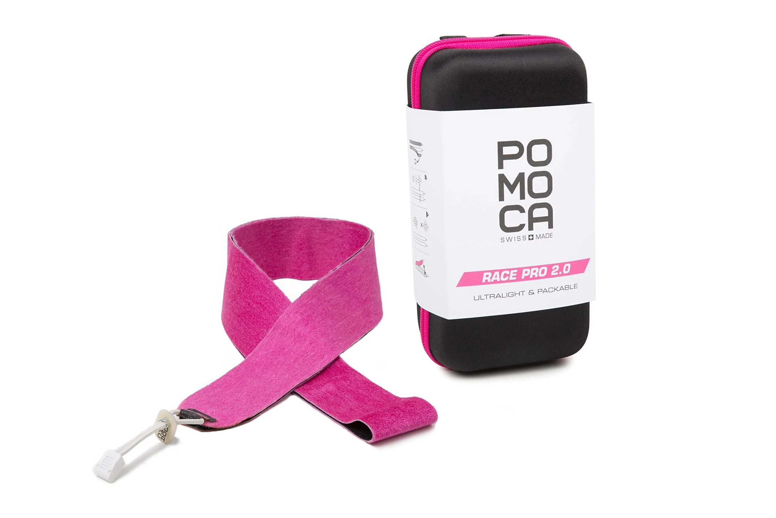 POMOCA Race Pro 2.0 Climbing Skin for Backcountry Skiing and Randonee Racing 155cm 59mm