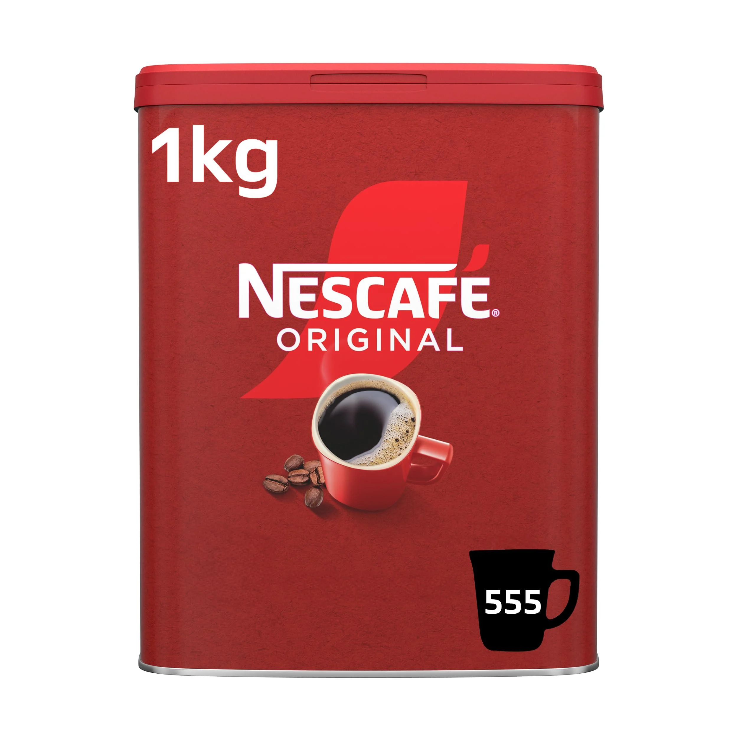 Nescafe Original Instant Coffee Granules Tin 1kg Ref 12284049