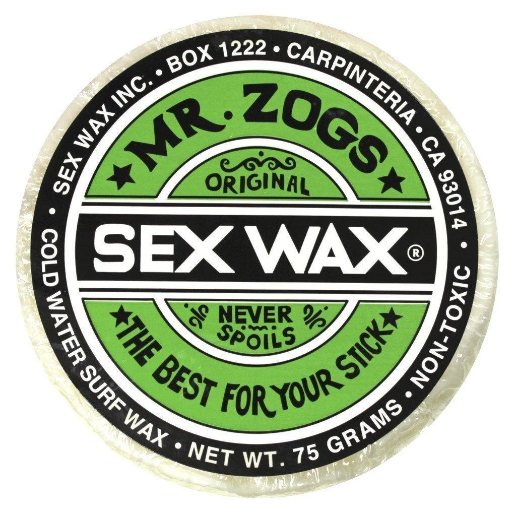 Mr. Zogs Original Sexwax - Cold Water Temperature Coconut Scented (White)