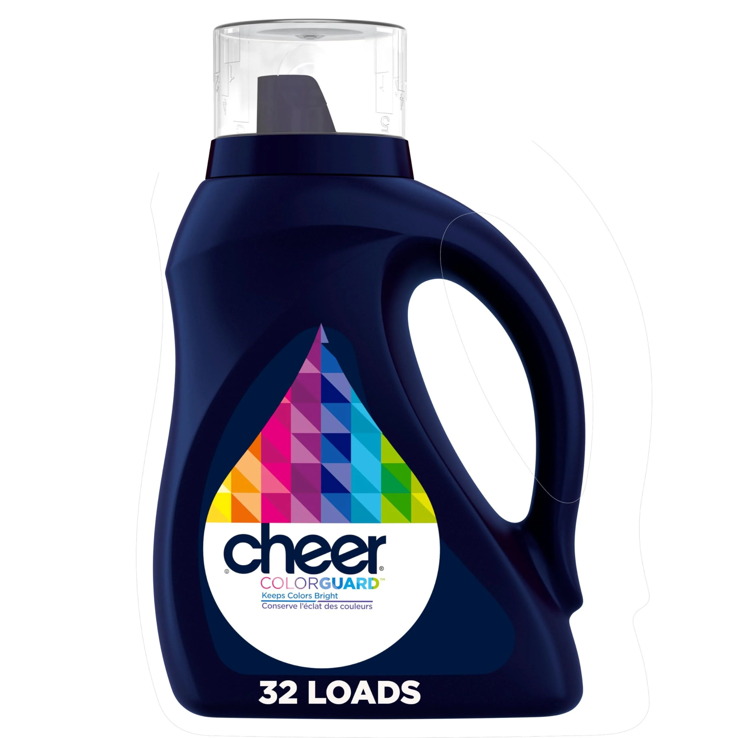 Cheer Liquid Laundry Detergent 32 Loads HE Compatible 1.36L