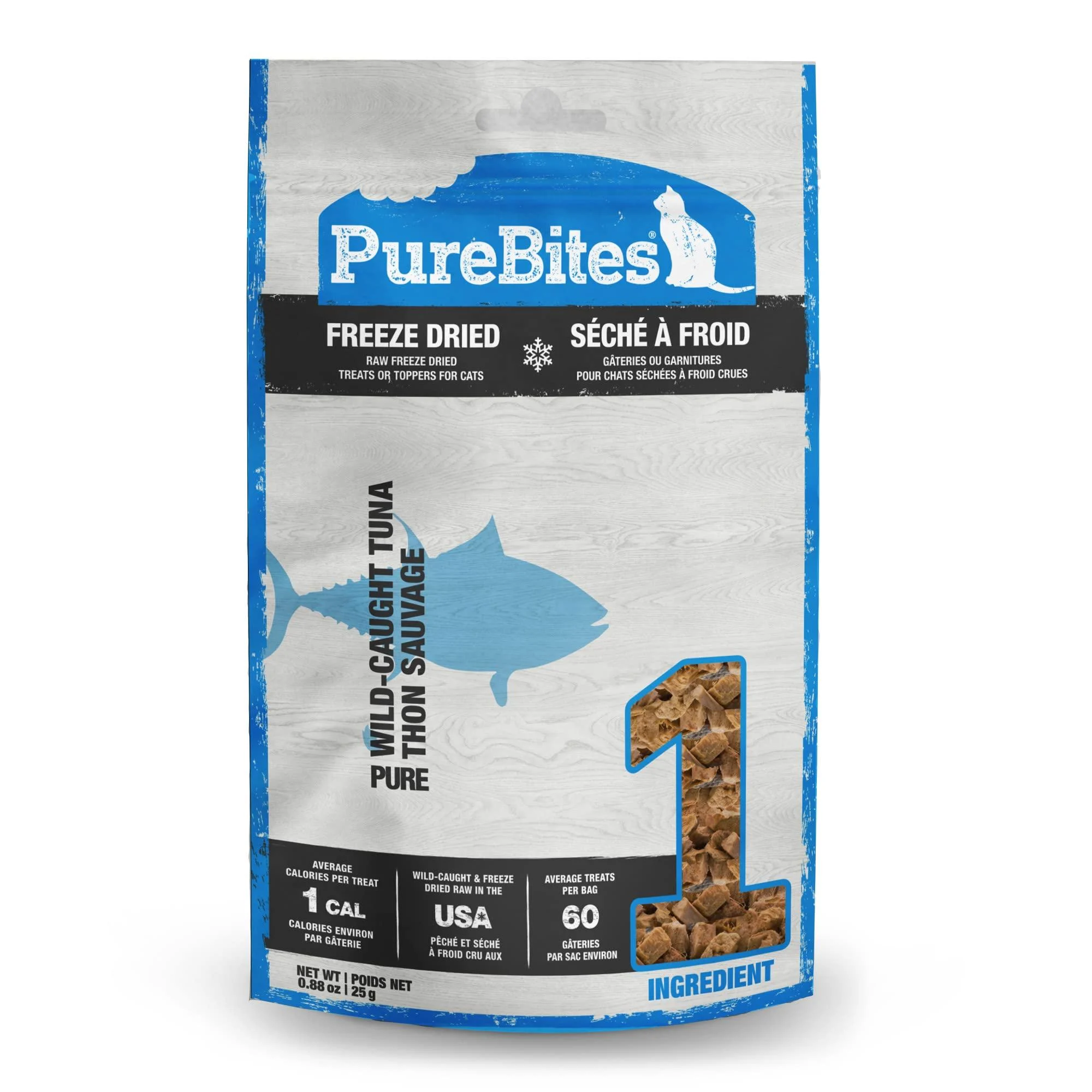 PureBites Minnow Freeze Dried Cat Treats Tuna