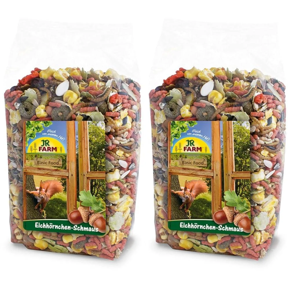 JR FARM Garden Squirrel Feast 600g (Pack of 2) 600 g (Pack of 2)